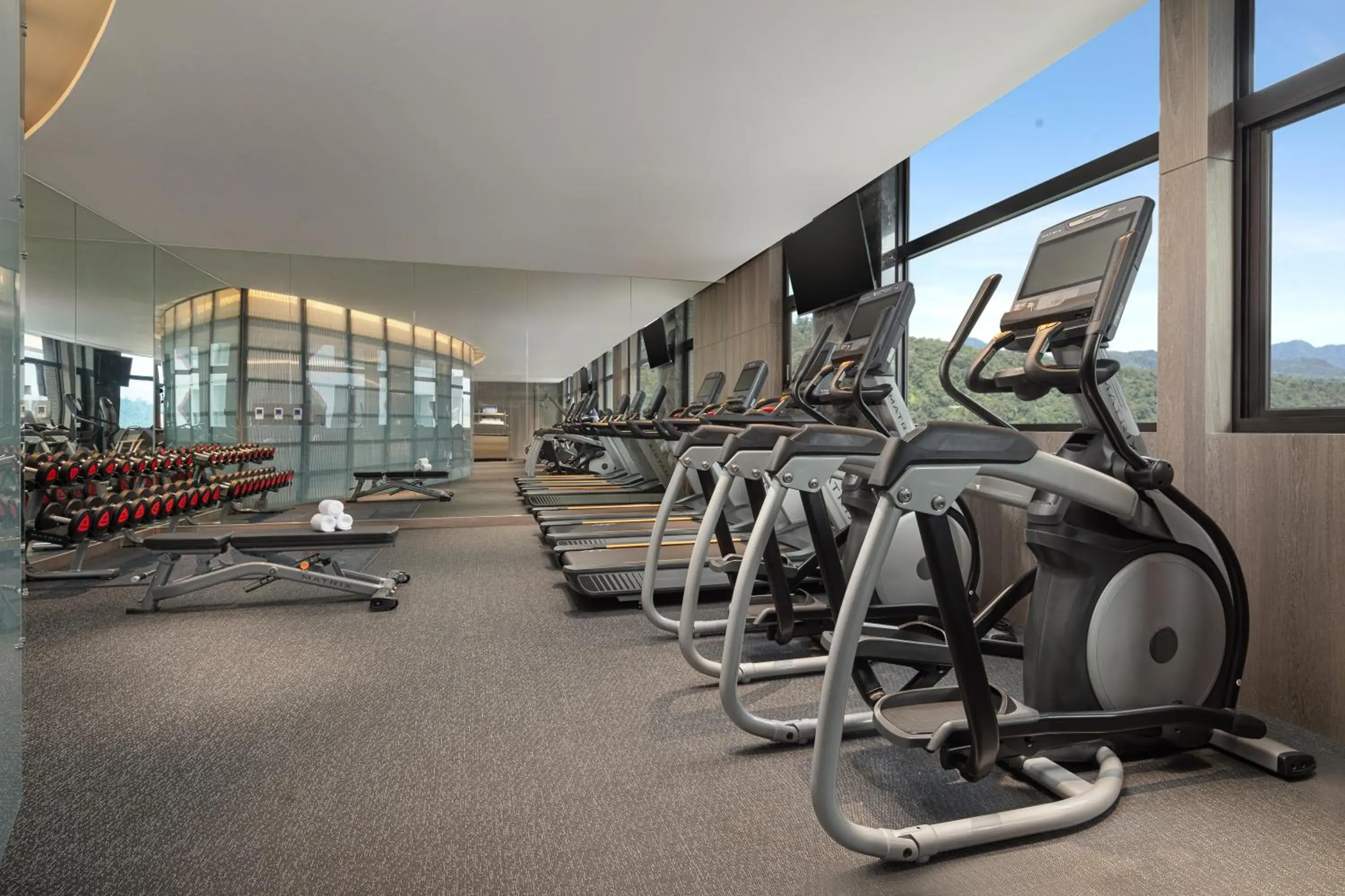 Fitness centre/facilities in Wyndham Sun Moon Lake Fitness centre/facilities in Wyndham Sun Moon Lake
