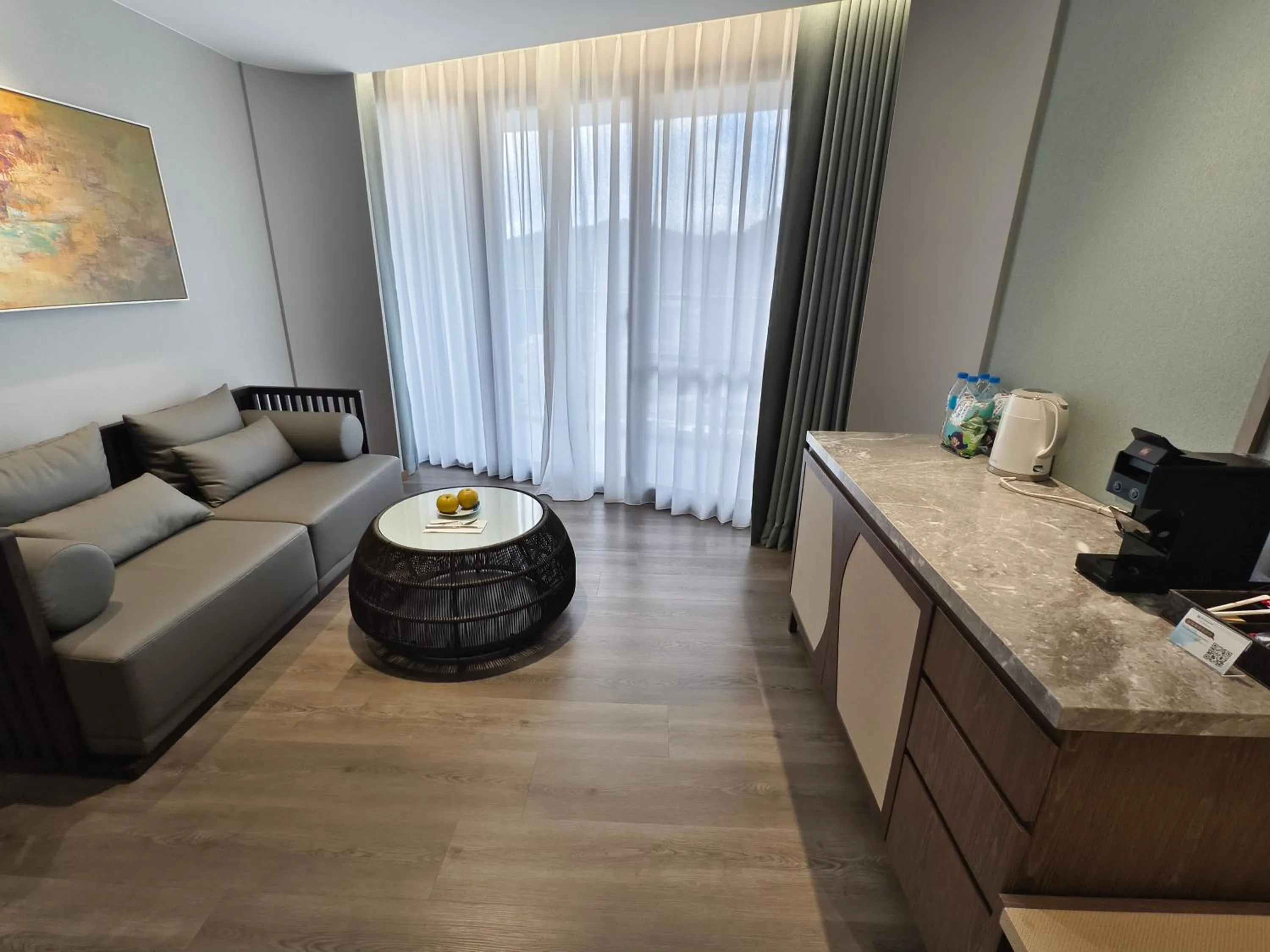 Living room in Wyndham Sun Moon Lake