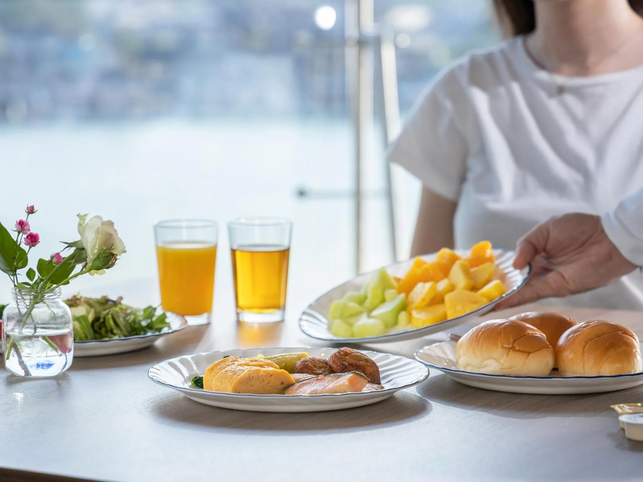 Breakfast in Mikuma Hotel