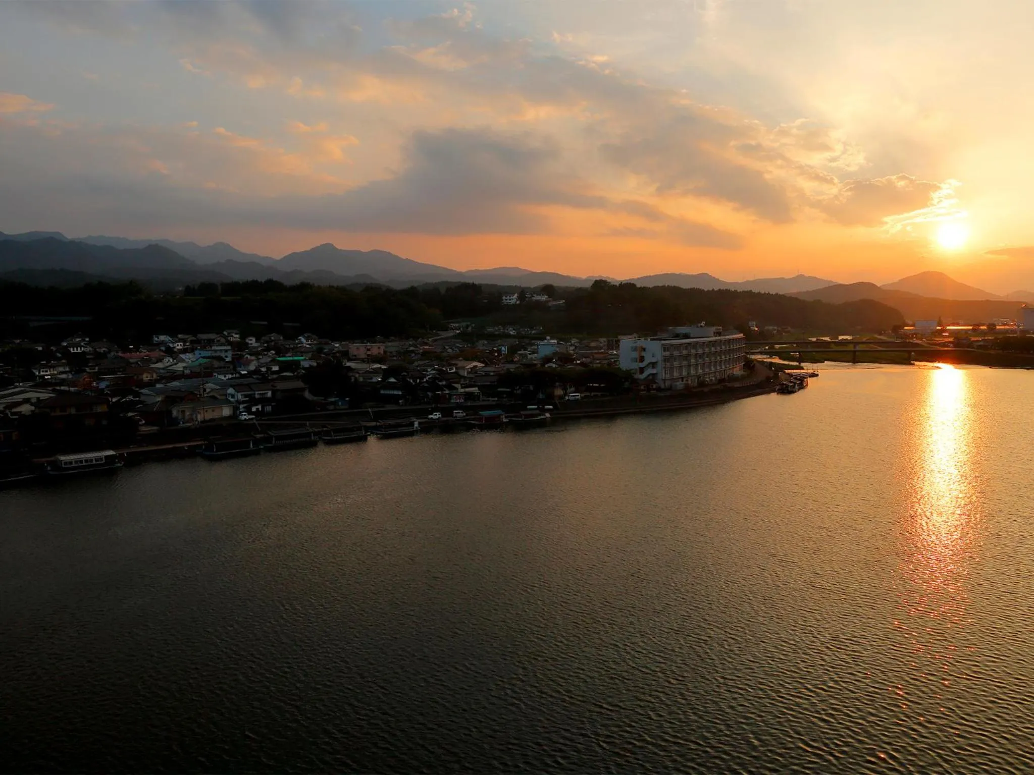 River view in Mikuma Hotel