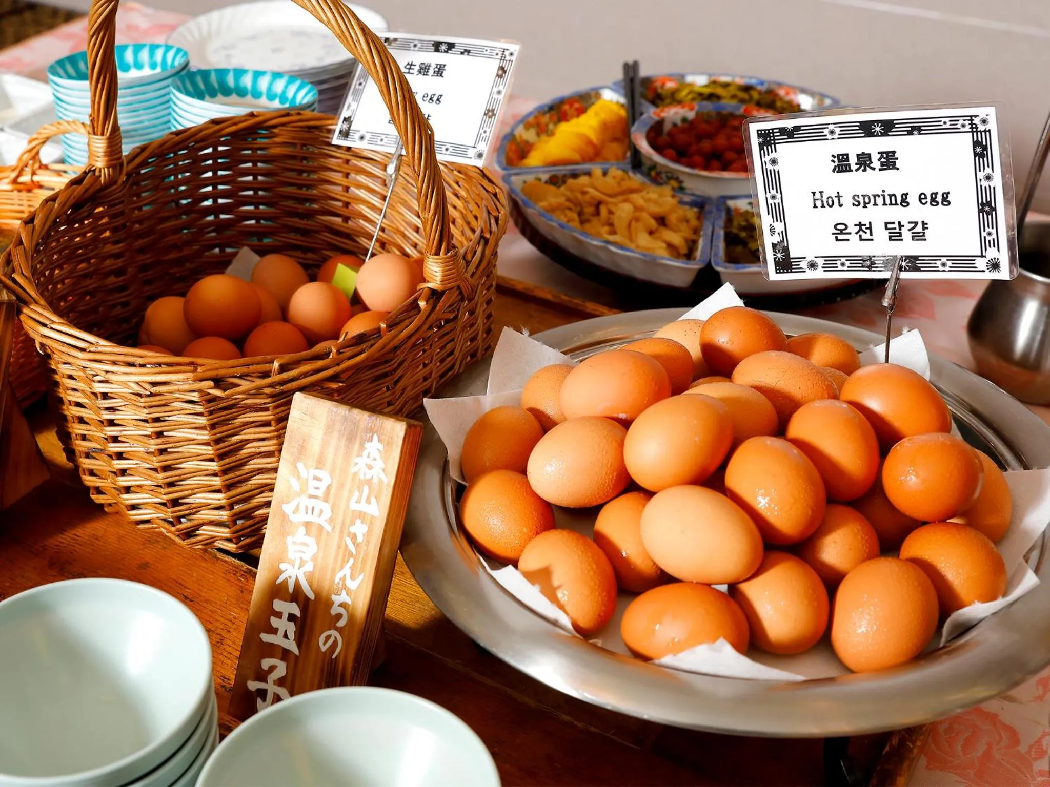 Buffet breakfast in Mikuma Hotel