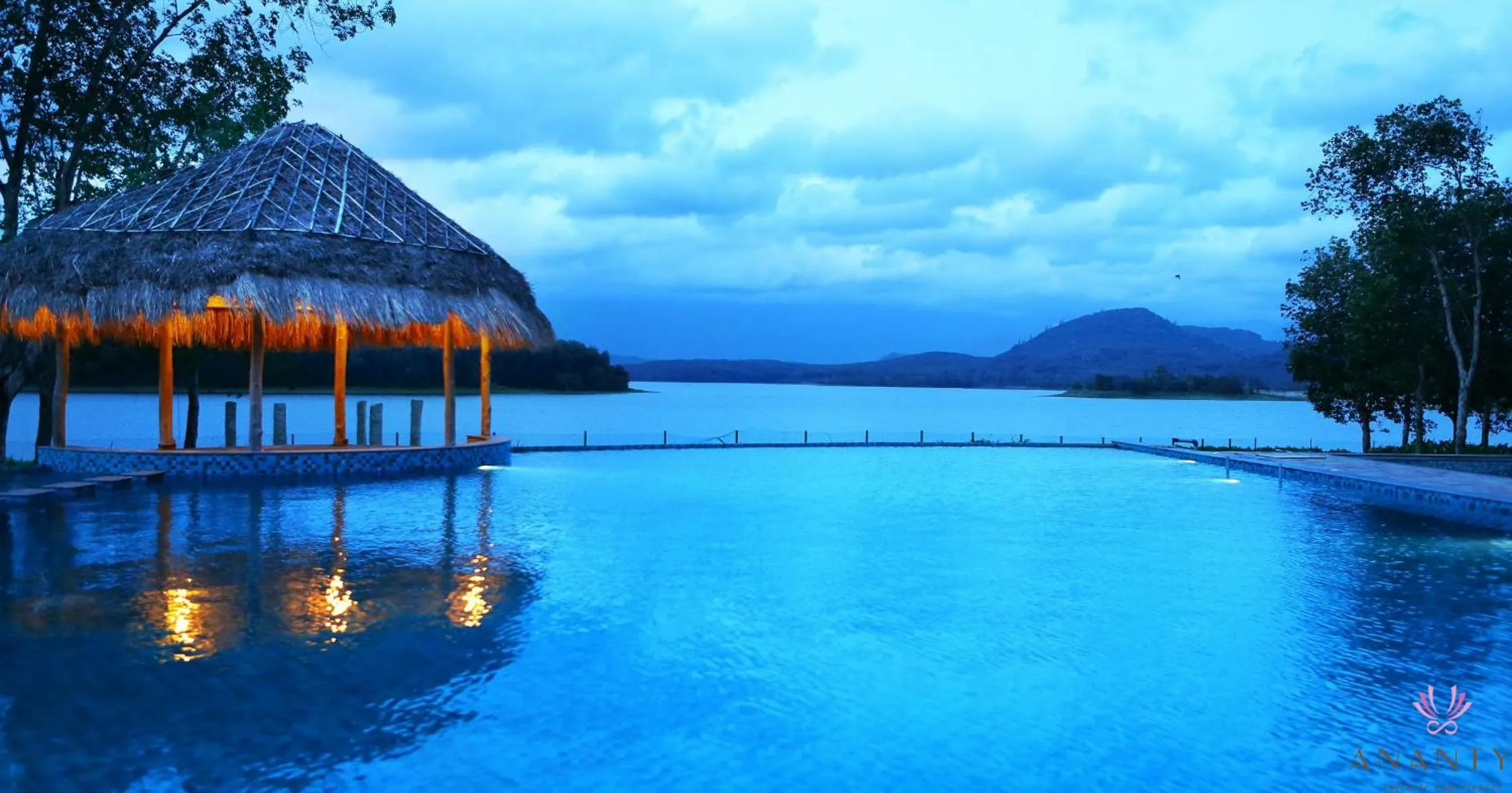 Swimming pool in Anantya By The Lake