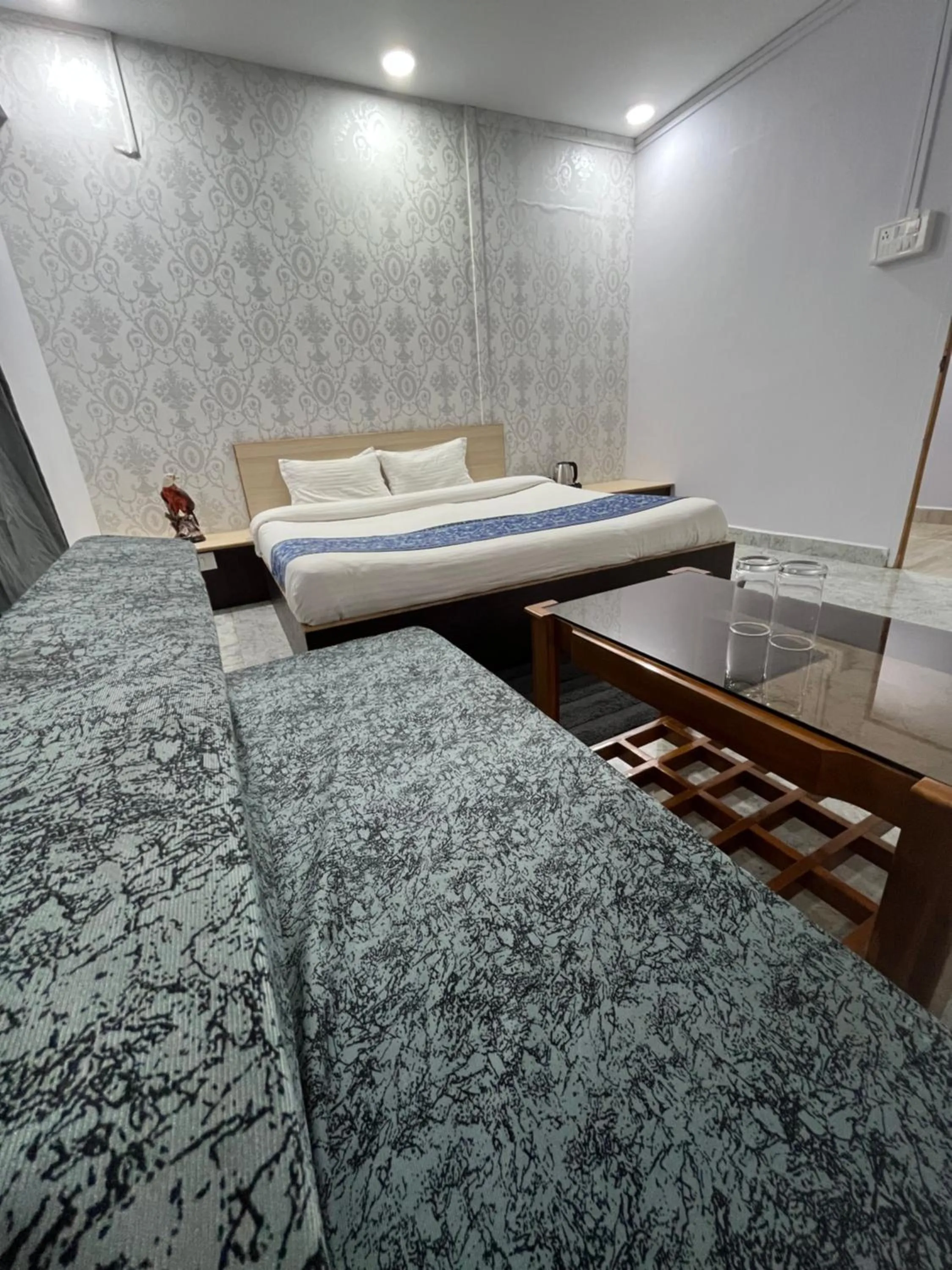 Bed in The Terra Hotel North Goa