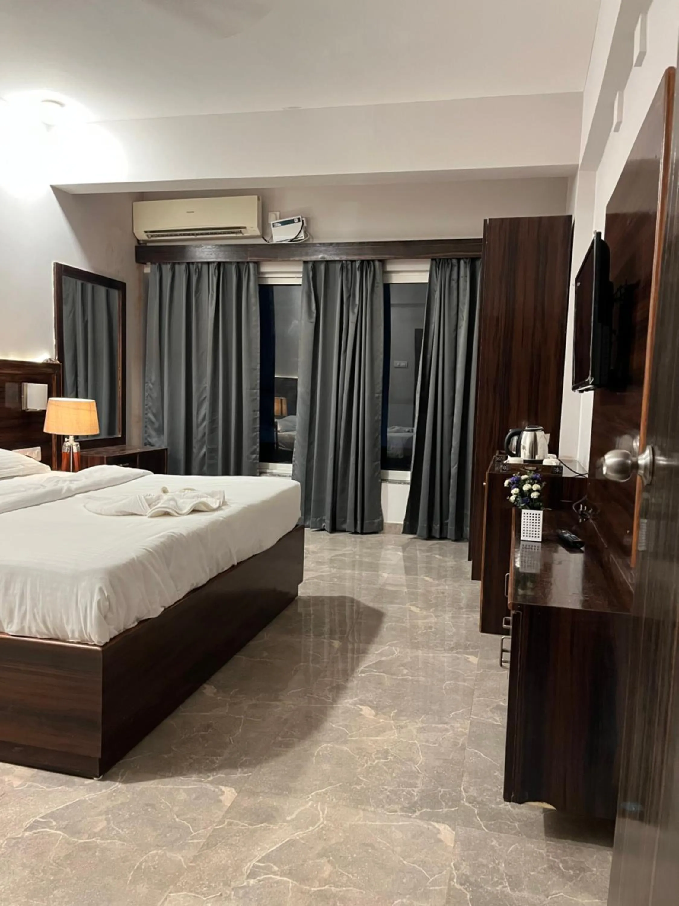 Bed in The Terra Hotel North Goa