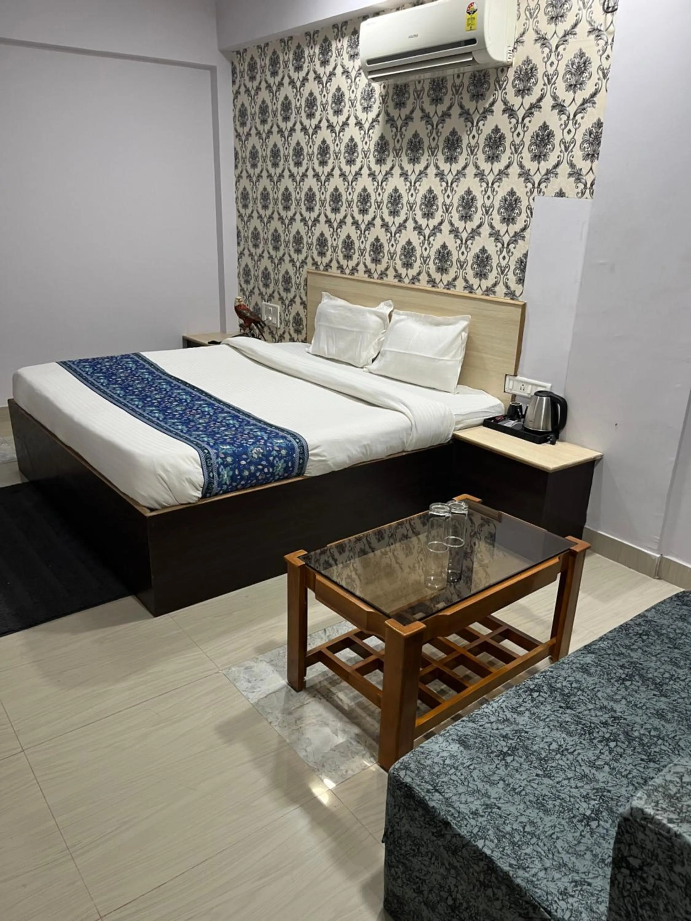 Bed in The Terra Hotel North Goa