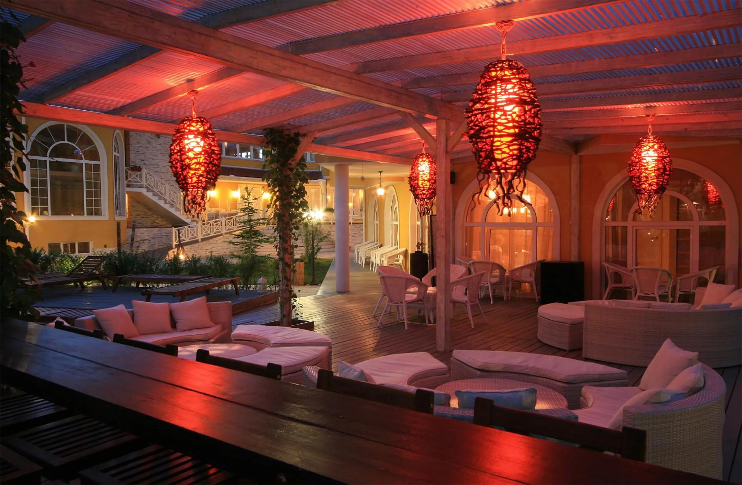 Lounge or bar in Blue Orange Beach Resort