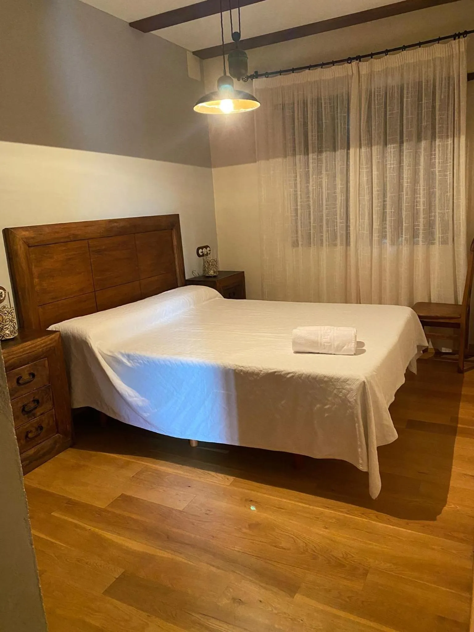 Bed in Hotel Rural Centro de las Arribes