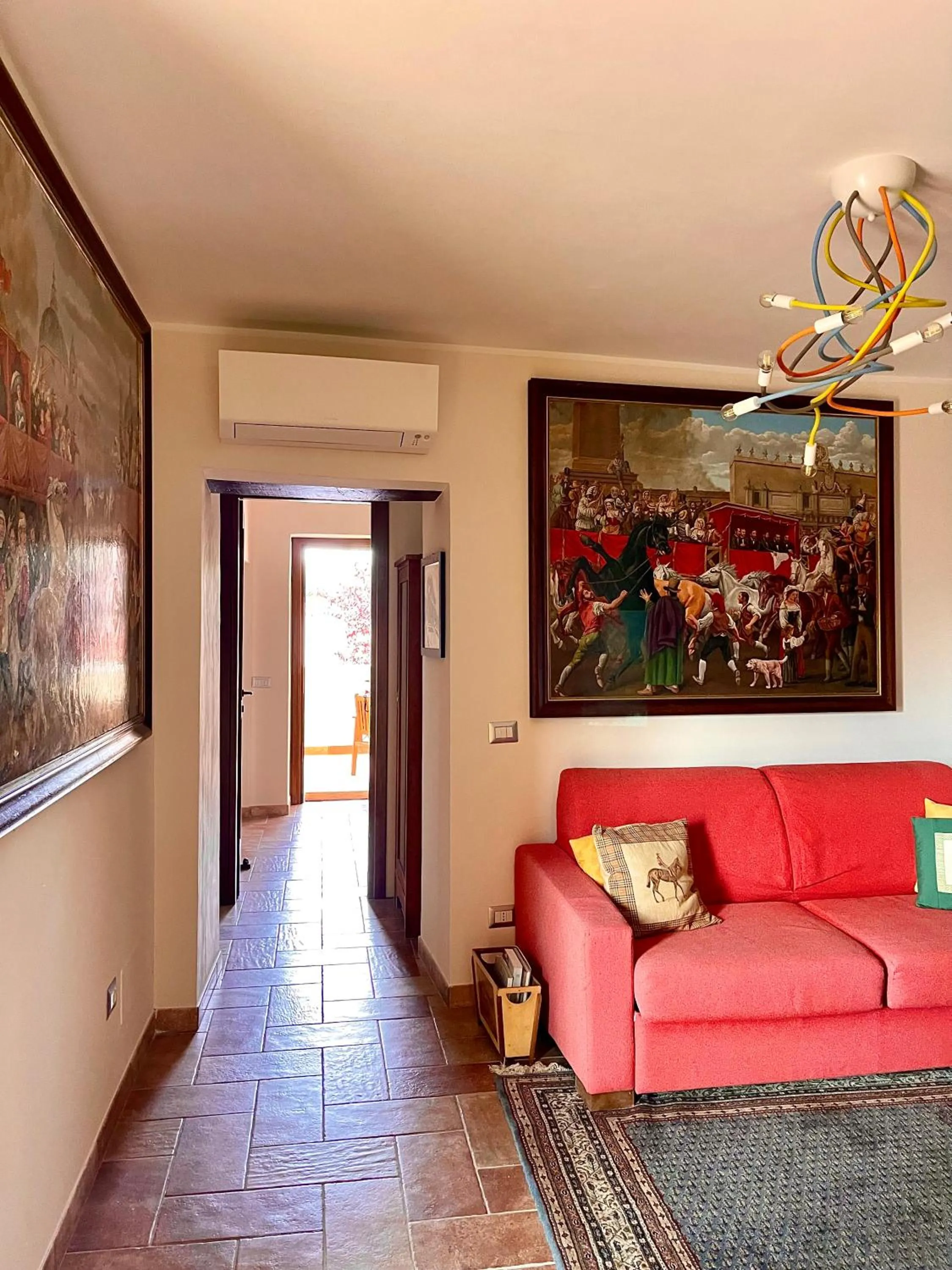 Living room in Donna Vittori - Borgo Agricolo