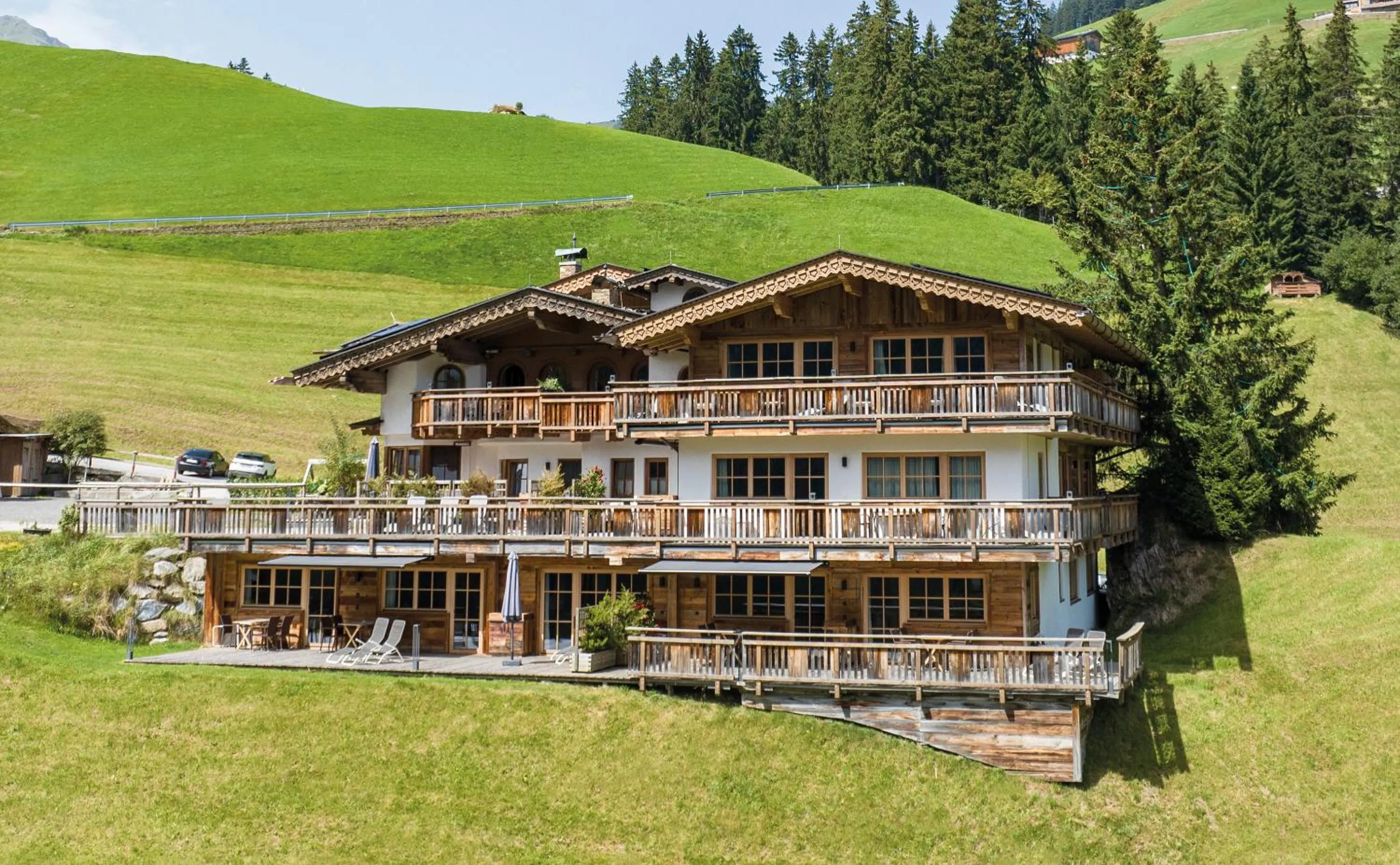 Property building in Ferienhof Ausserbrente