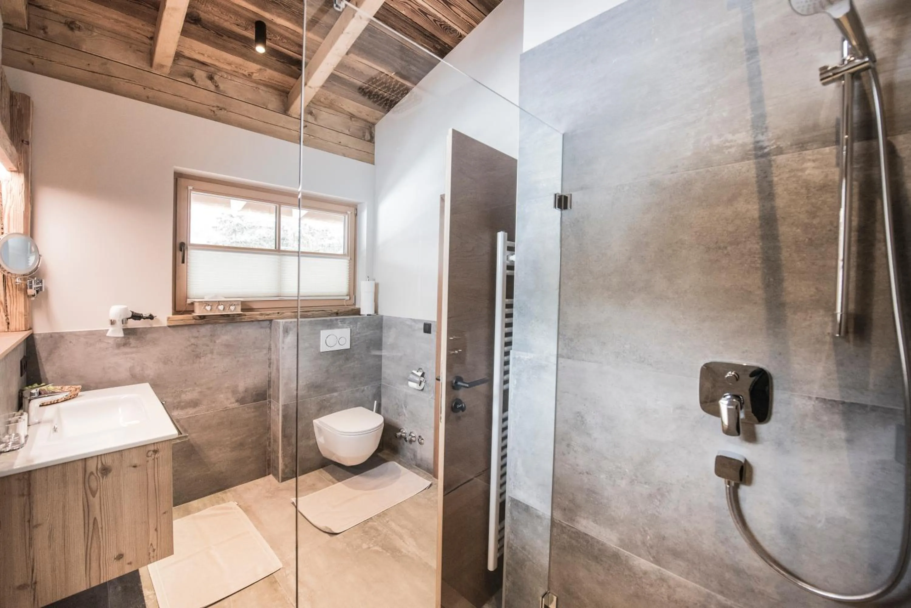 Bathroom in Ferienhof Ausserbrente