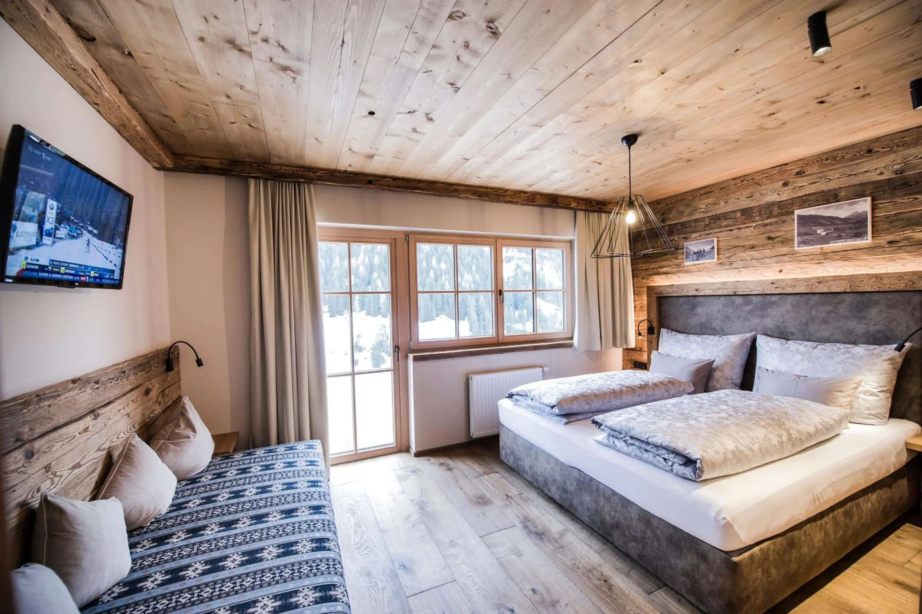 Bed in Ferienhof Ausserbrente