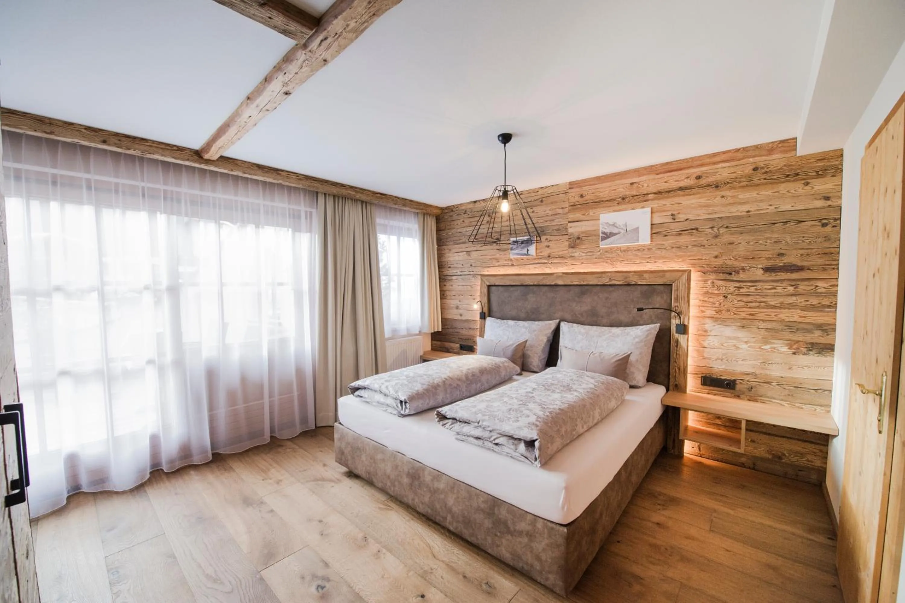 Bed in Ferienhof Ausserbrente