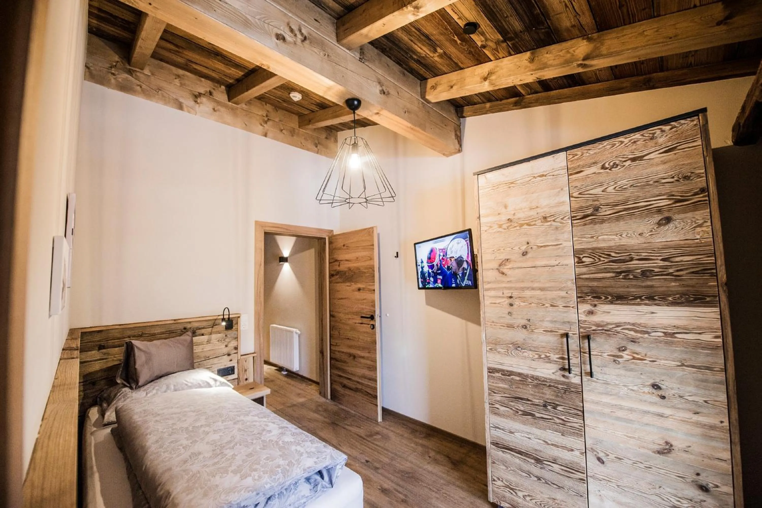Bed in Ferienhof Ausserbrente