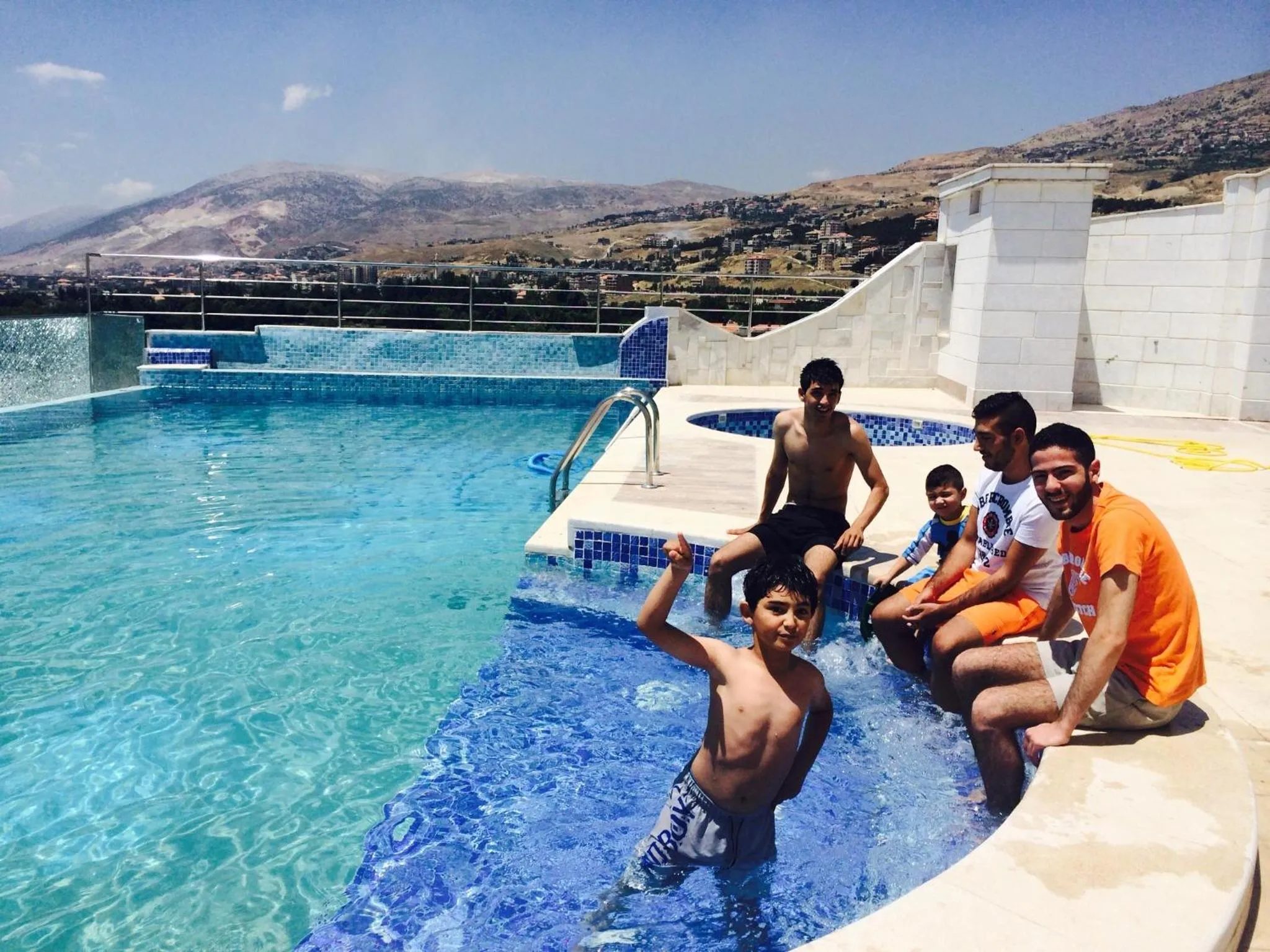 Swimming pool in Delora Hotel and Suites