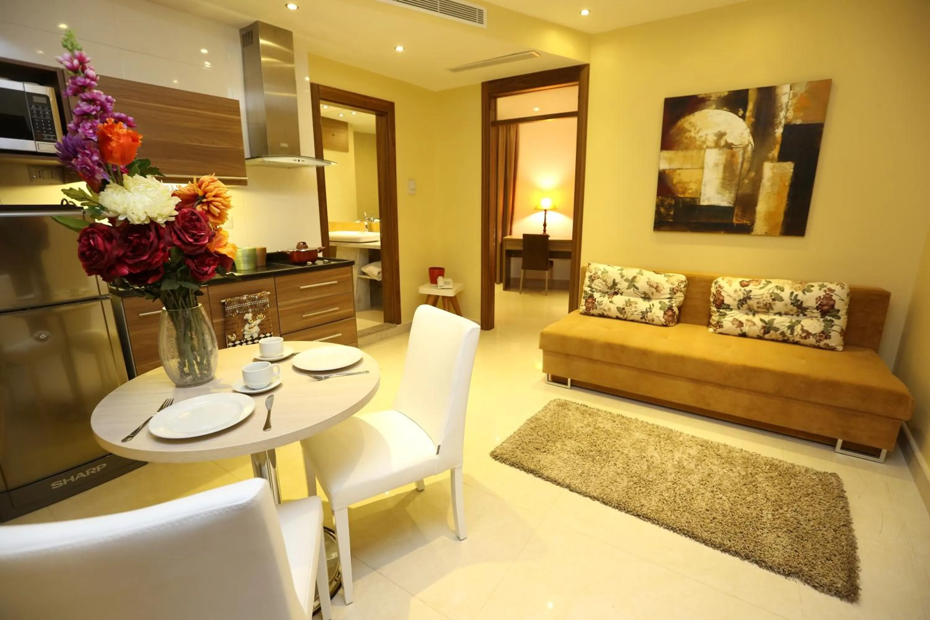 Dining area in Delora Hotel and Suites