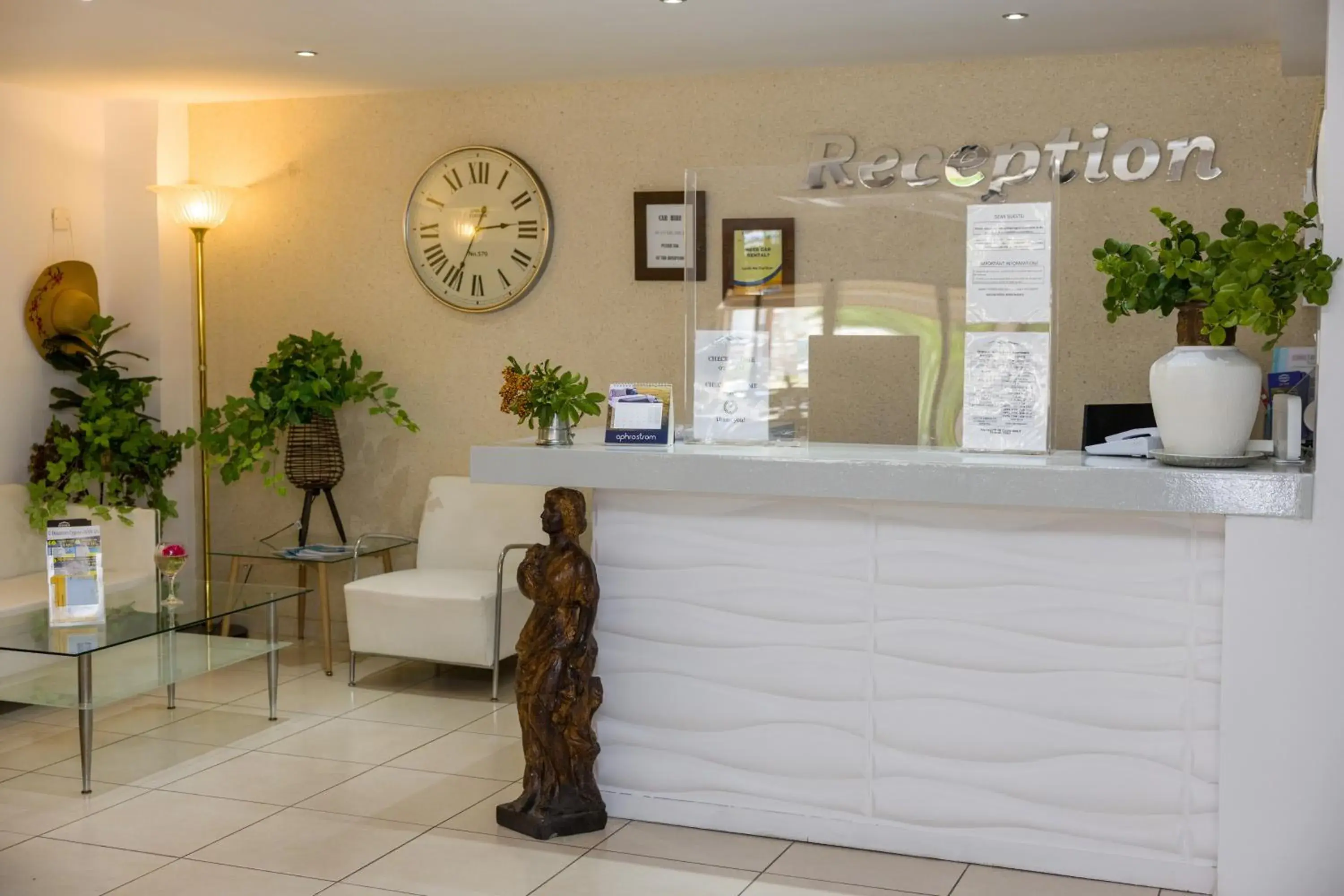 Lobby or reception in Alecos Hotel Apartments Lobby or reception in Alecos Hotel Apartments