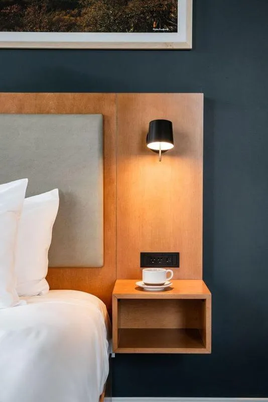 Bed in Bridge Creek Inn