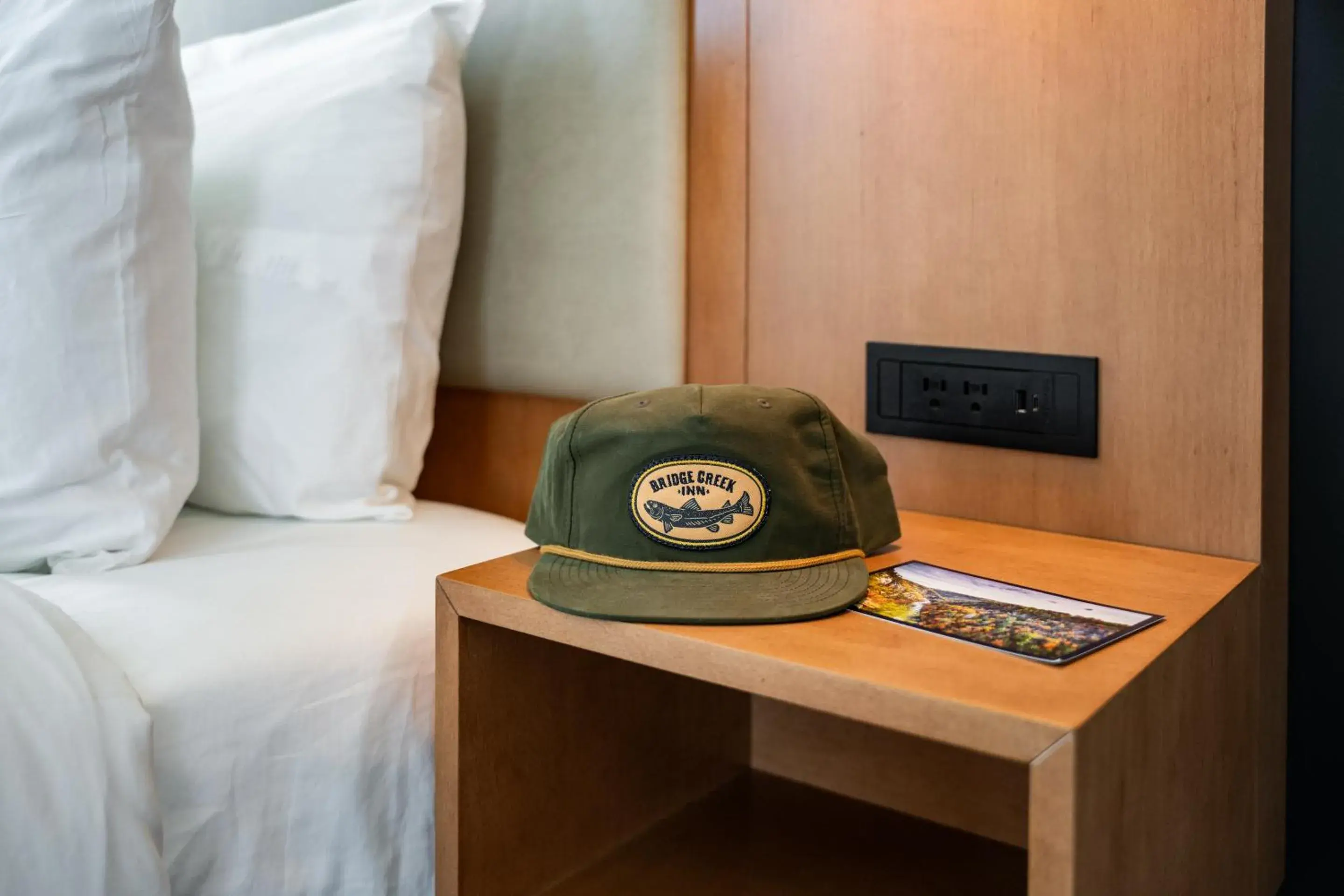 Bed in Bridge Creek Inn Bed in Bridge Creek Inn