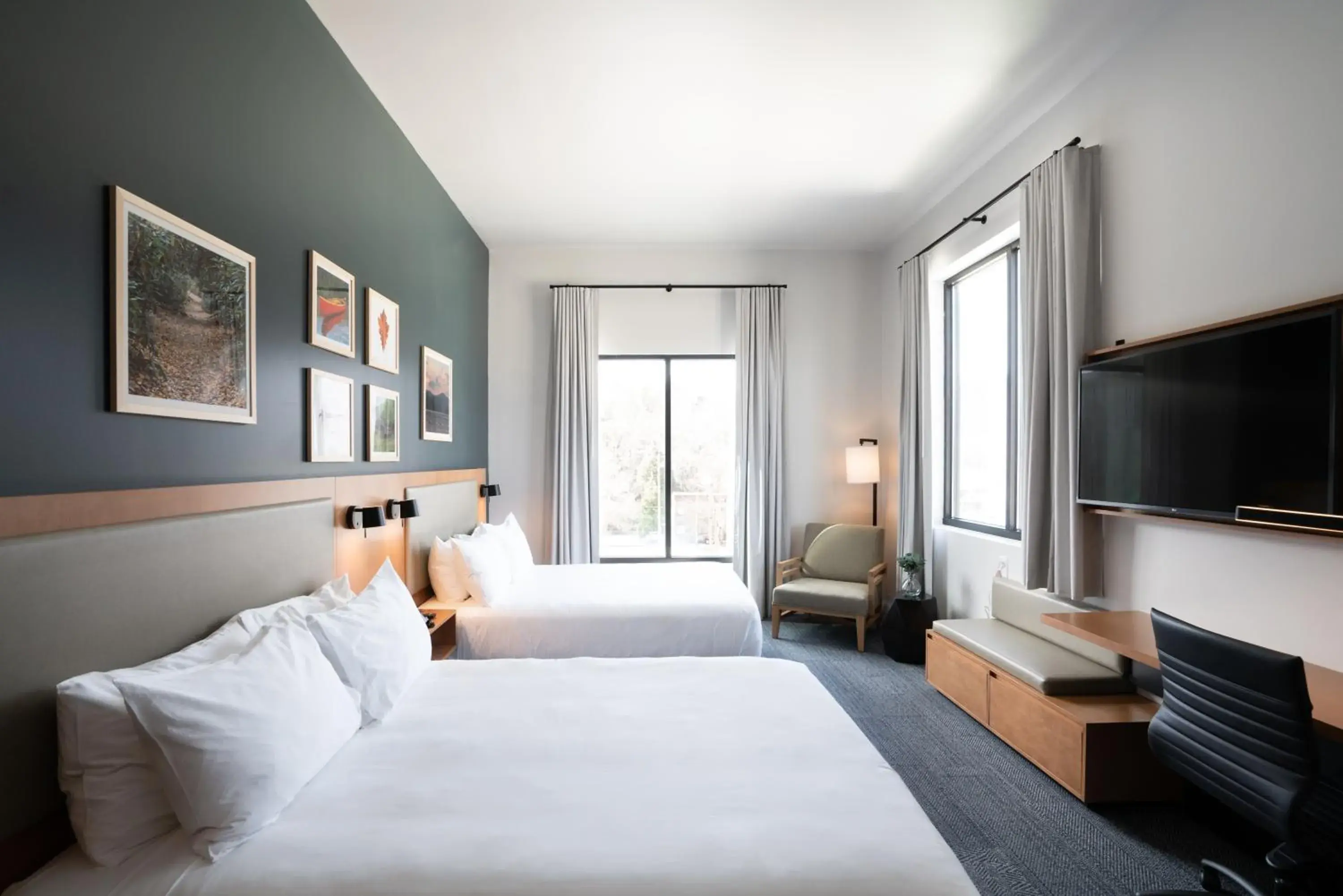 Bed in Bridge Creek Inn Bed in Bridge Creek Inn