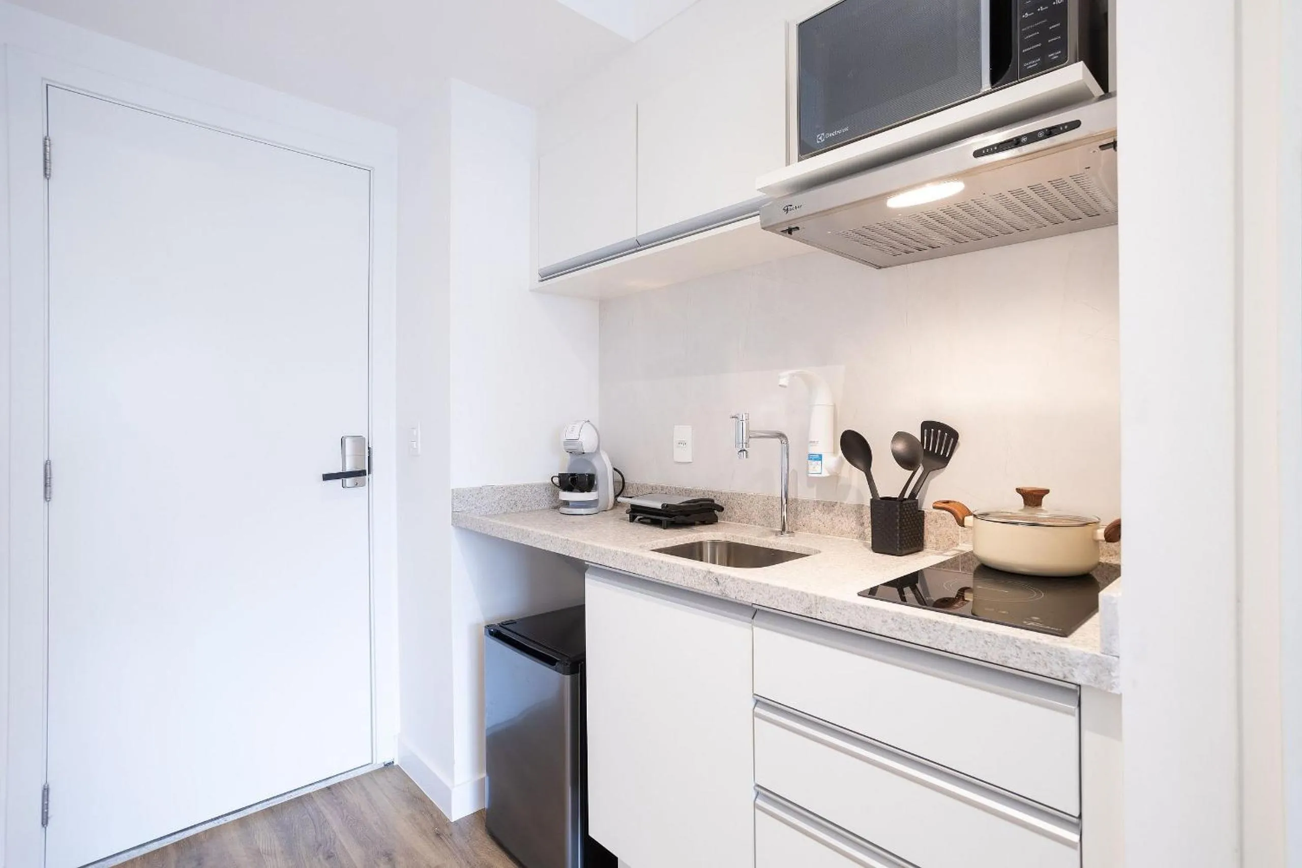 Kitchen or kitchenette in Walk Moema