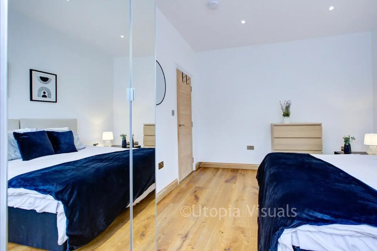 Bedroom, Bed in Cornwall - The Duke and Duchess
