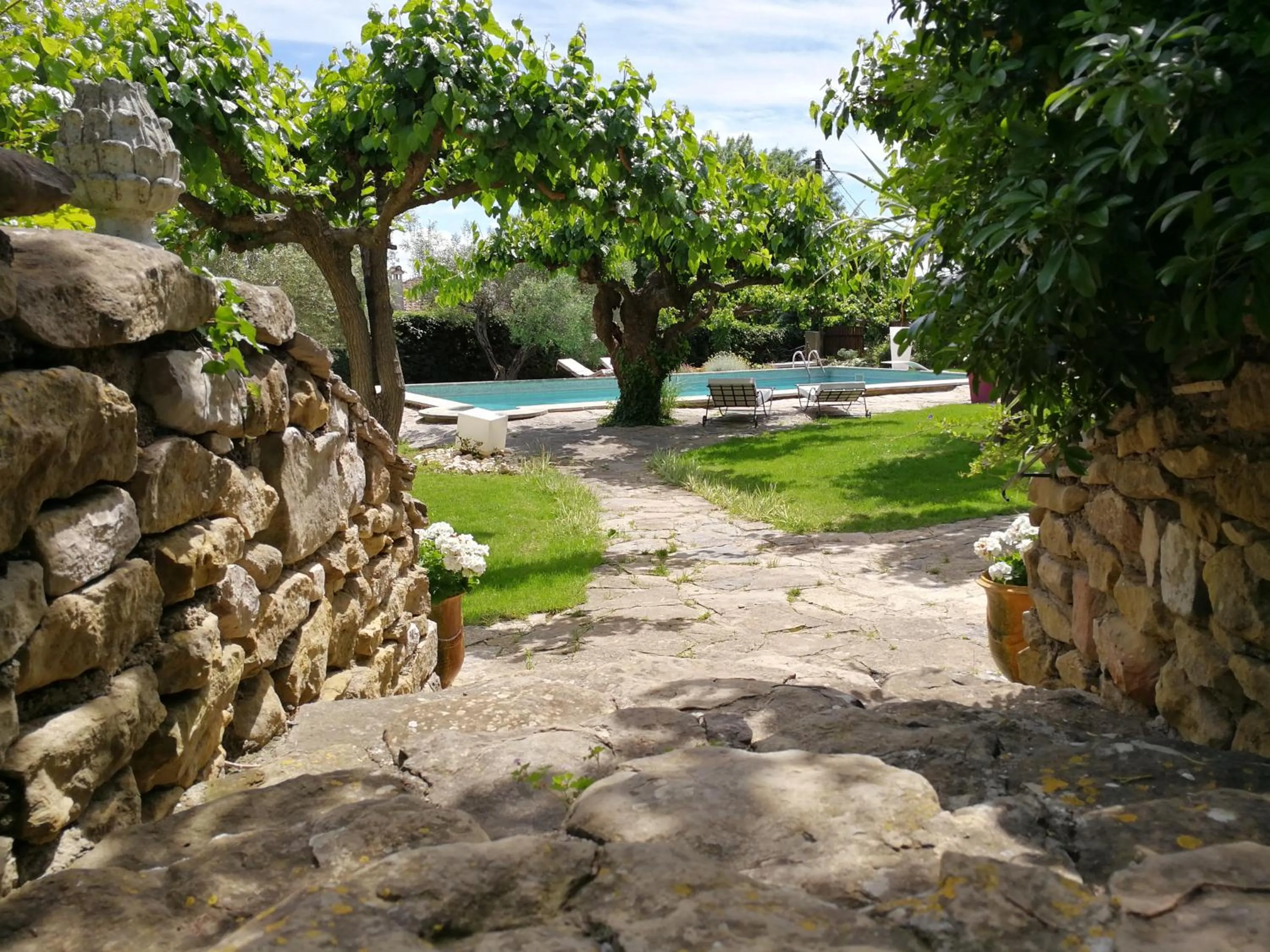 Garden in La Bastide des Mûriers