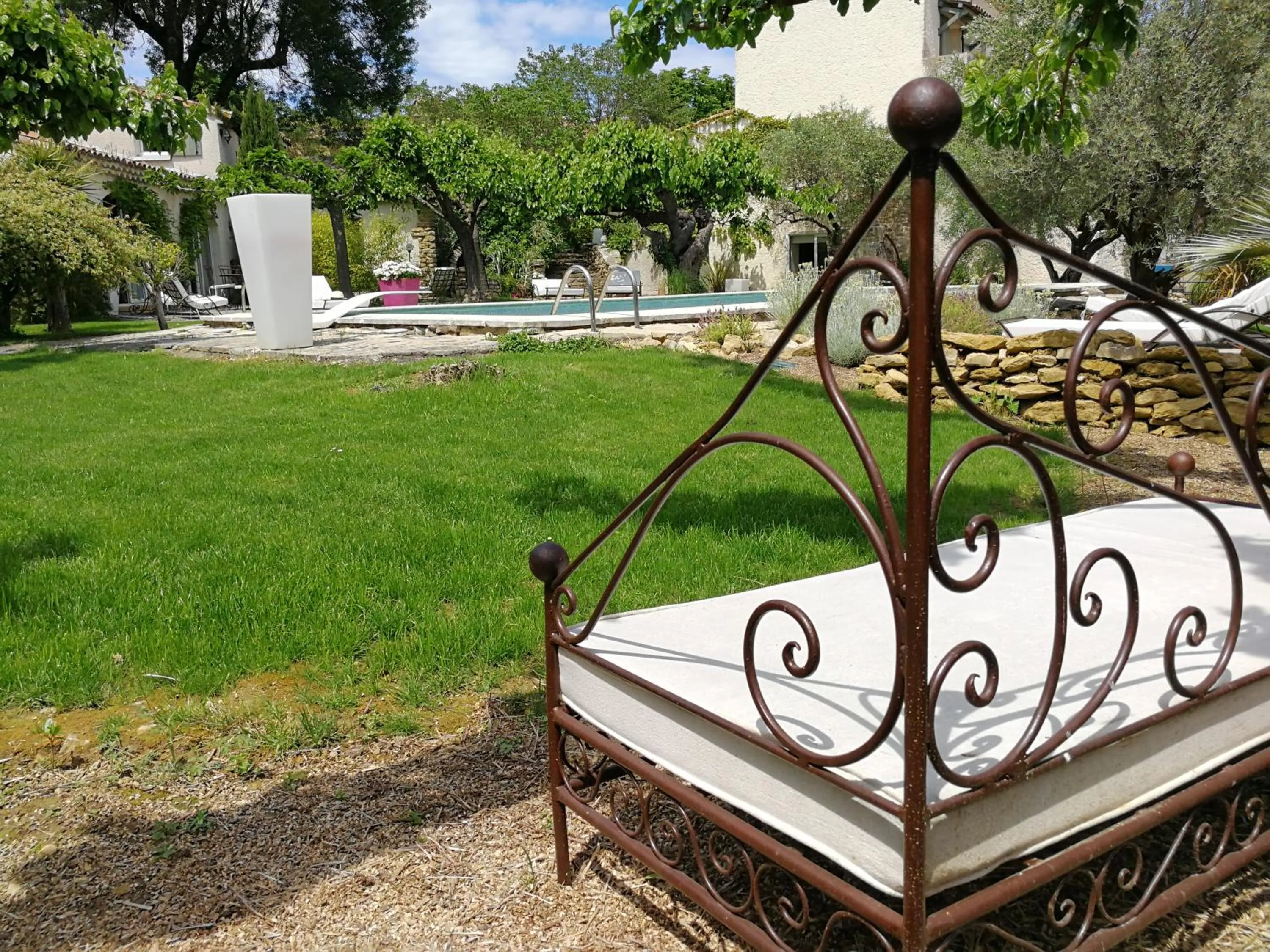 Garden in La Bastide des Mûriers