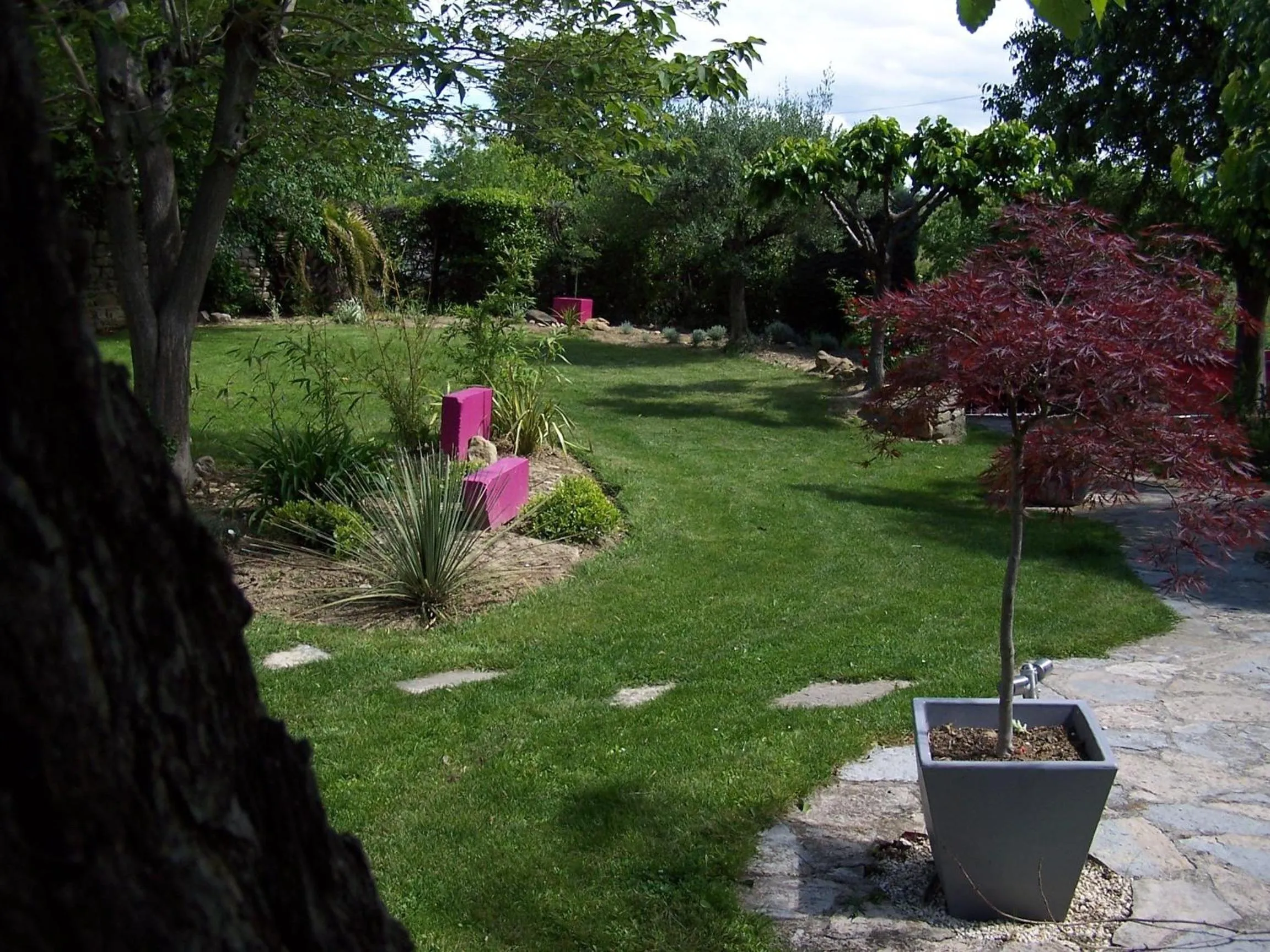 Garden in La Bastide des Mûriers