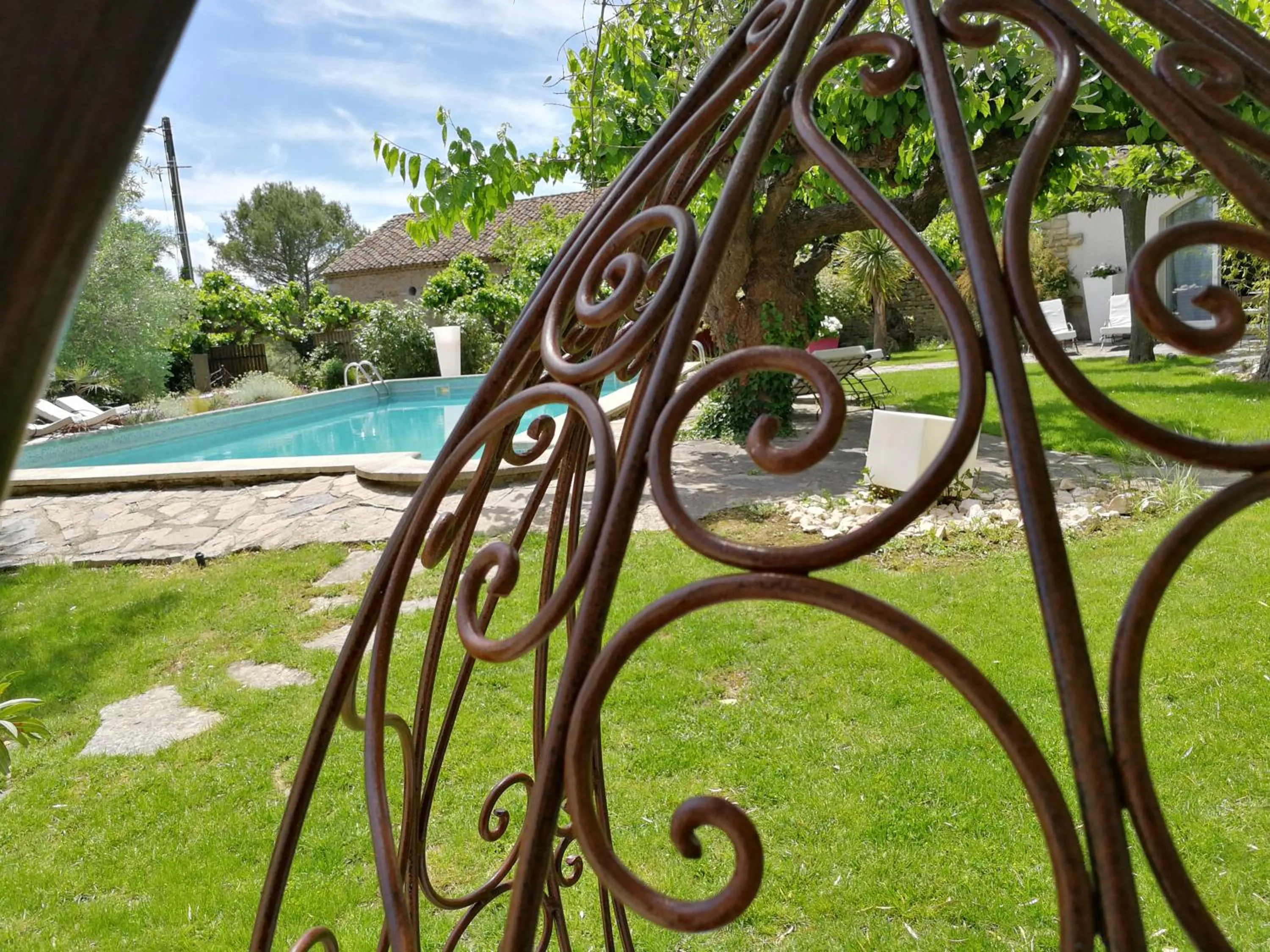 Garden in La Bastide des Mûriers
