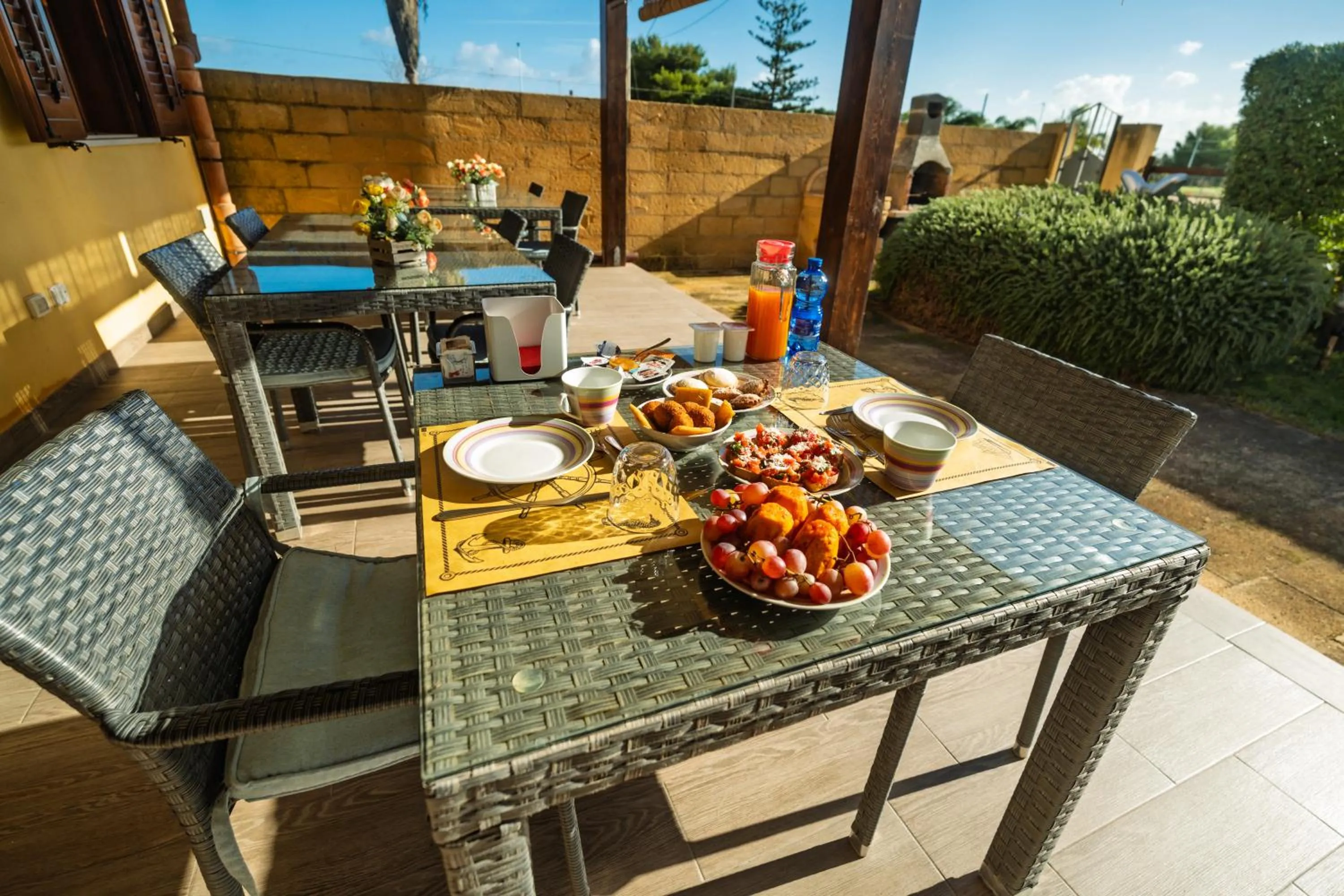 Patio in Villa del Vento