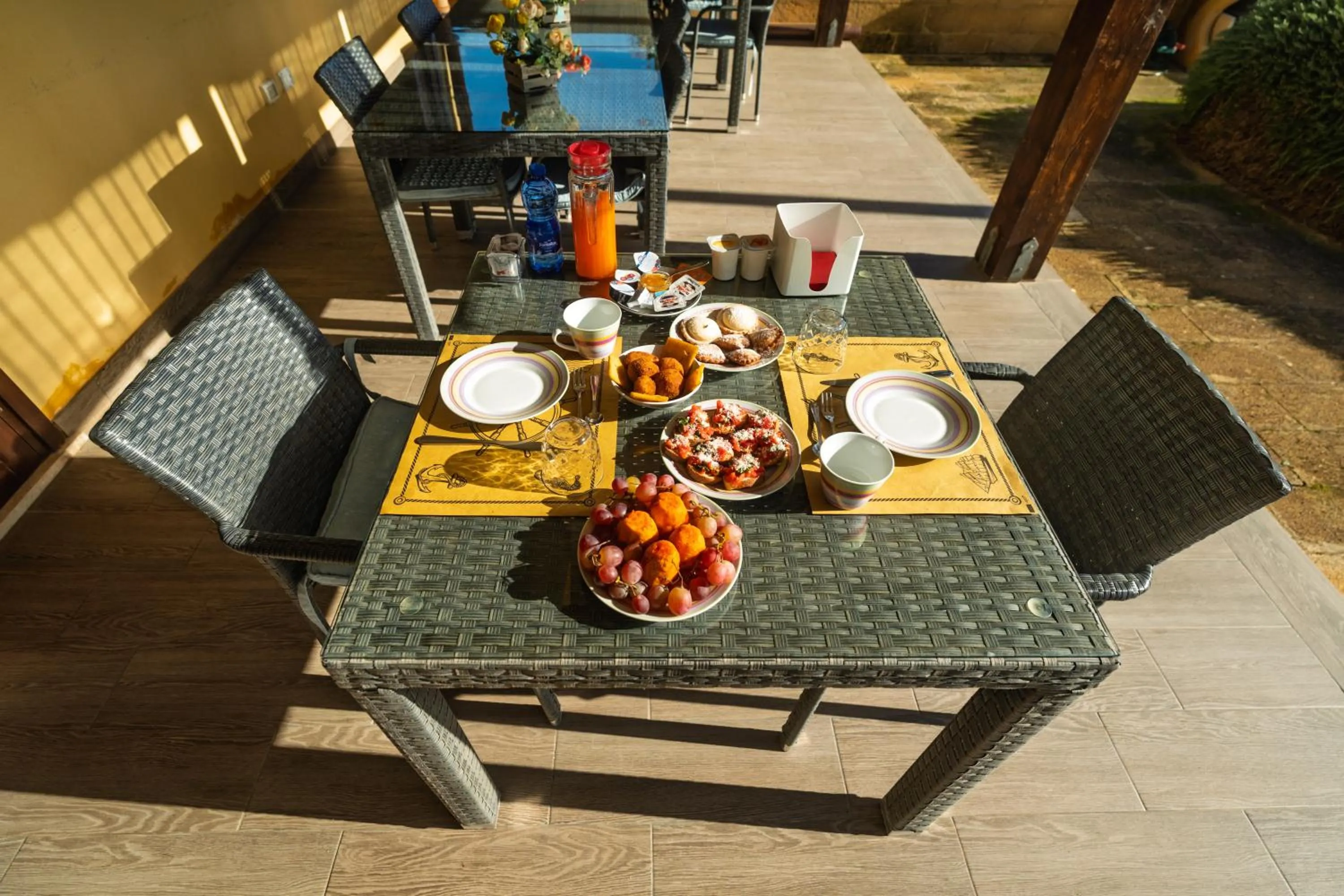 Patio in Villa del Vento