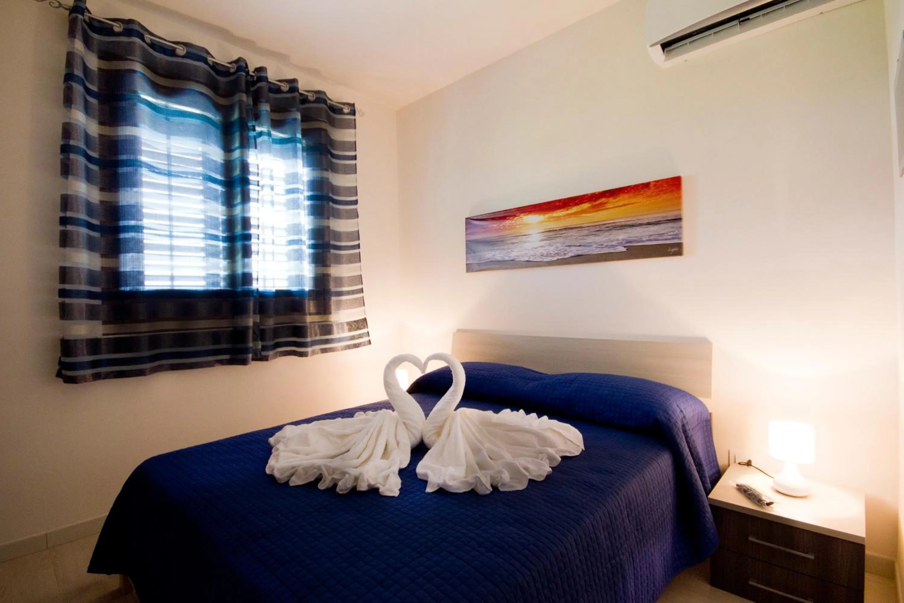 Bed in Villa del Vento