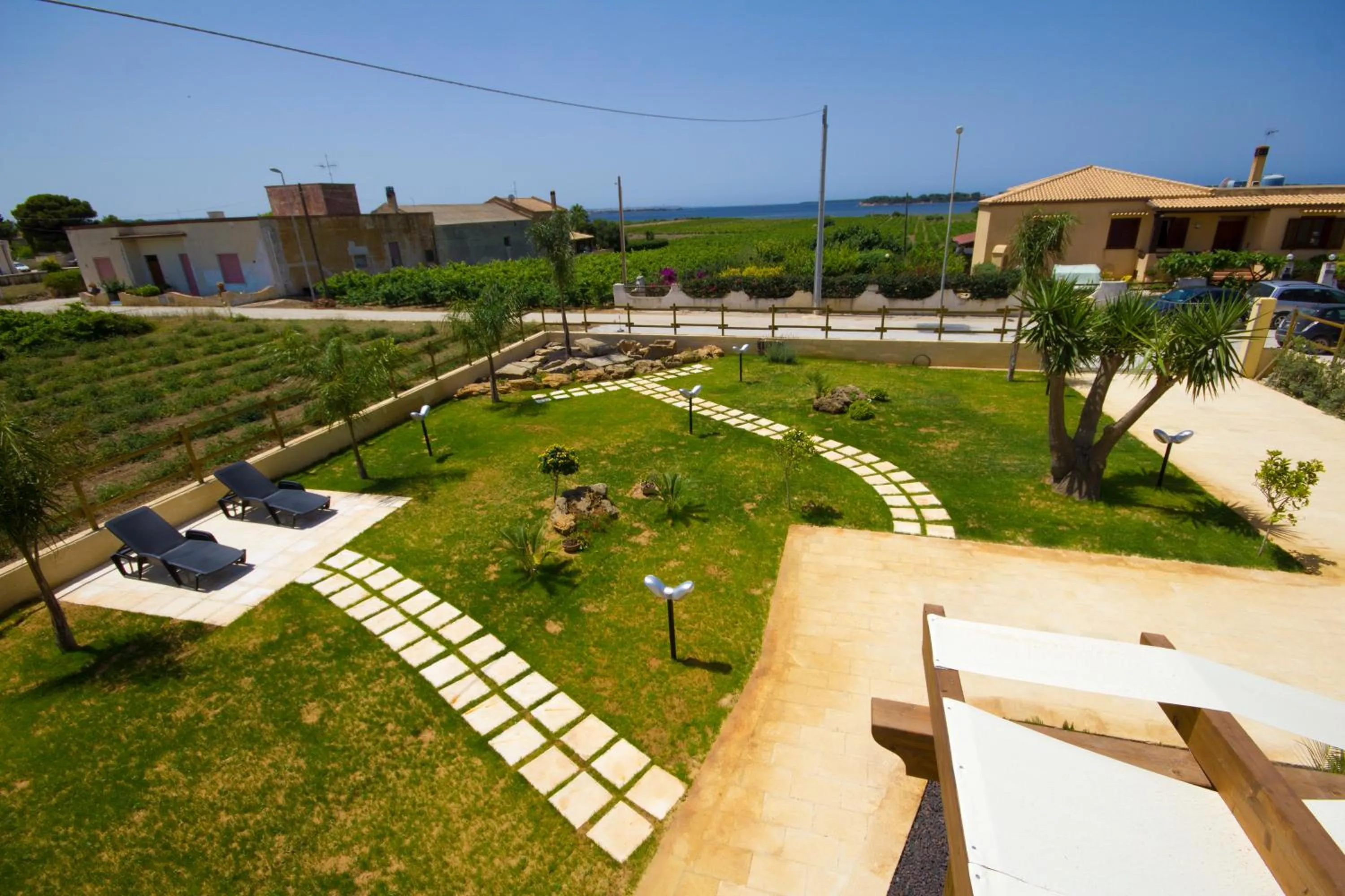Facade/entrance in Villa del Vento