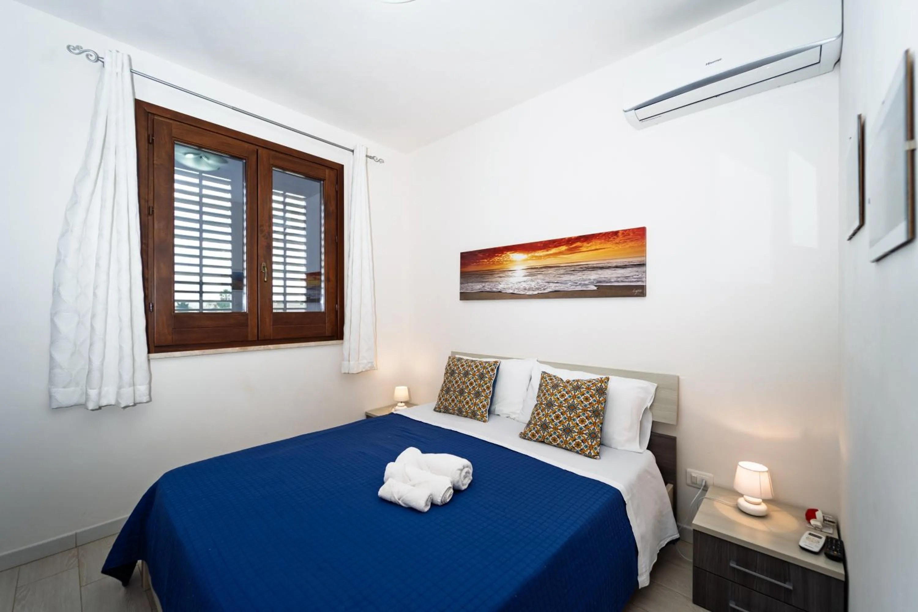 Bed in Villa del Vento