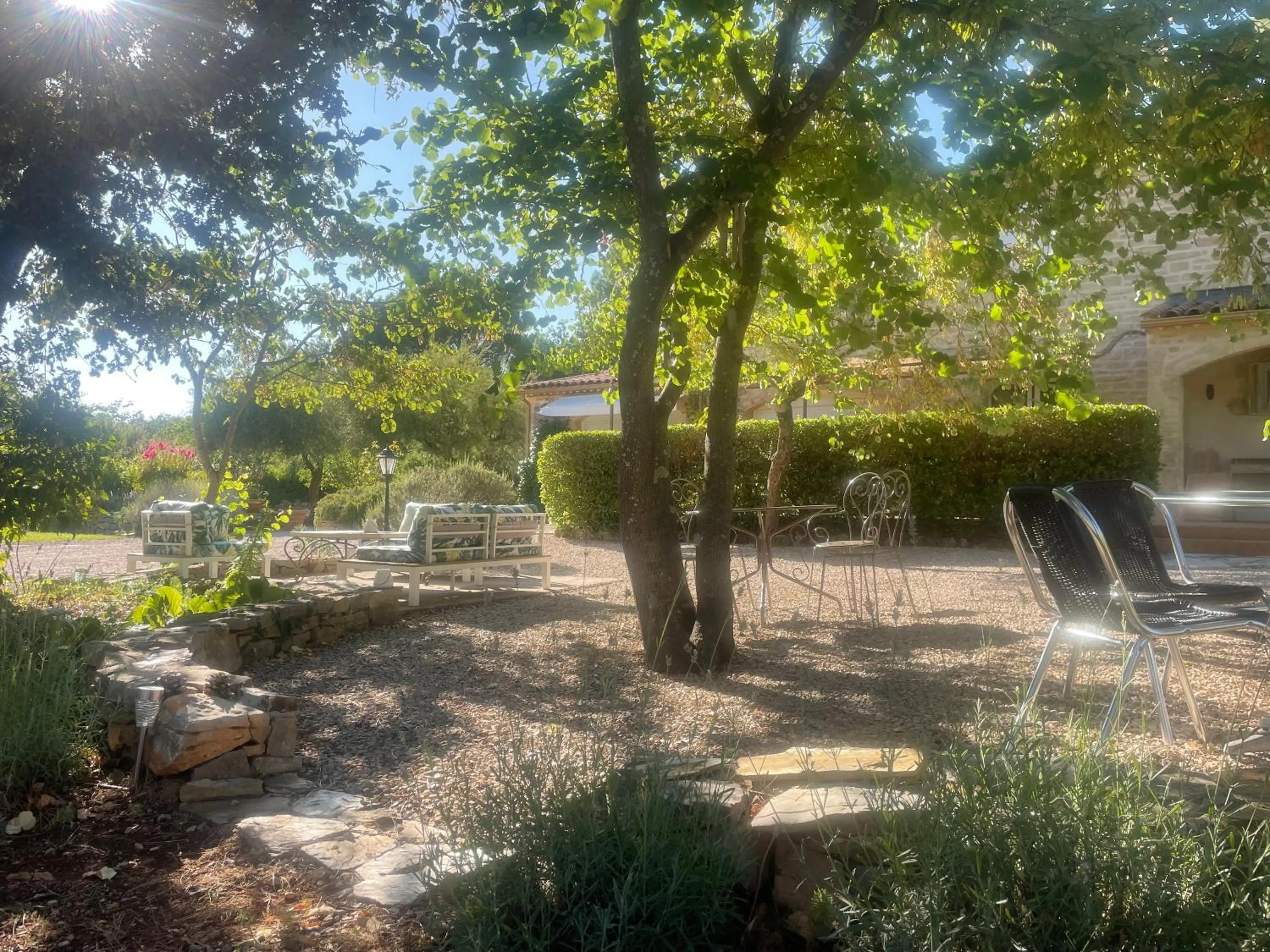 Patio in La maison de la Cigale