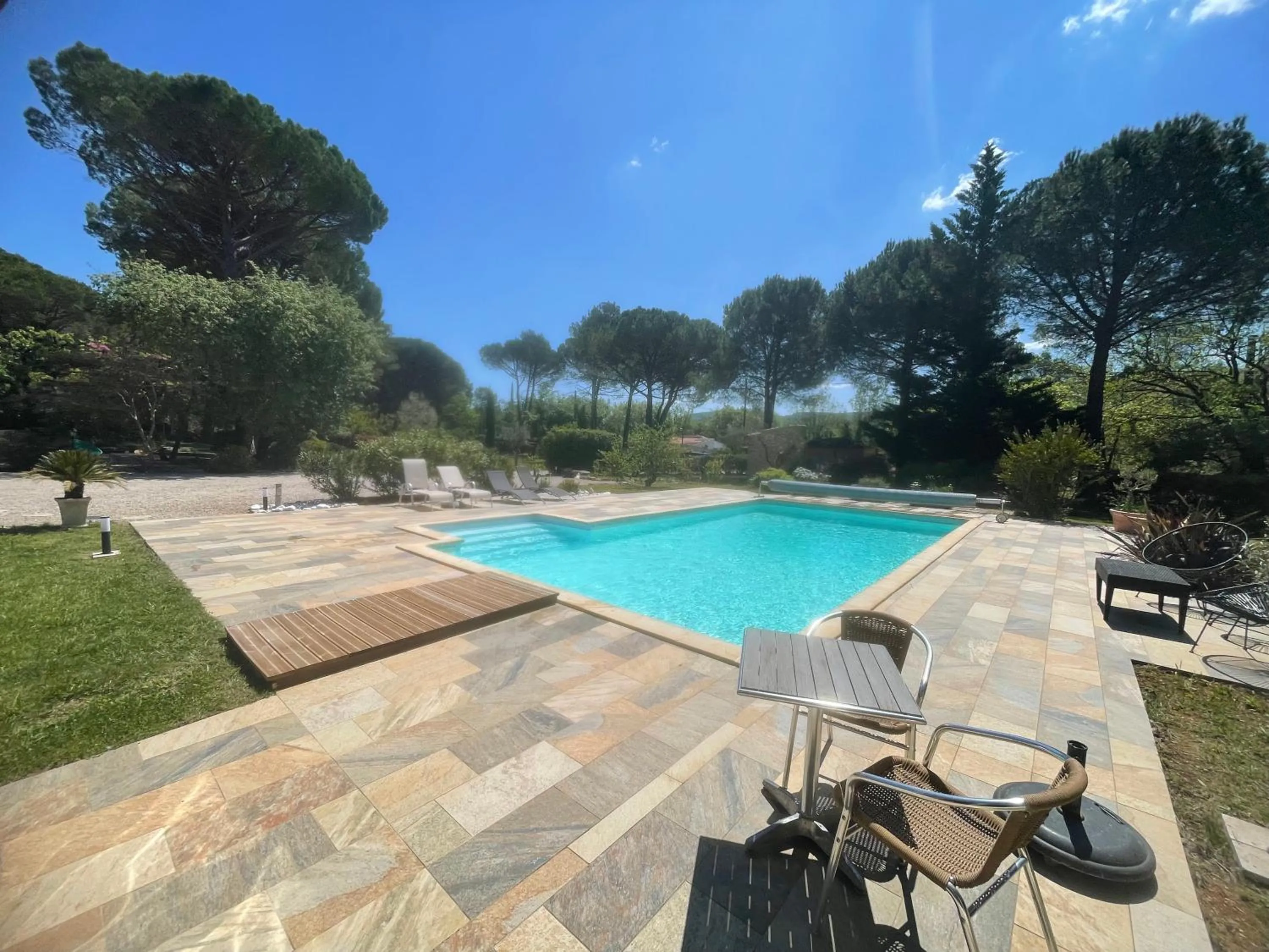 Patio in La maison de la Cigale