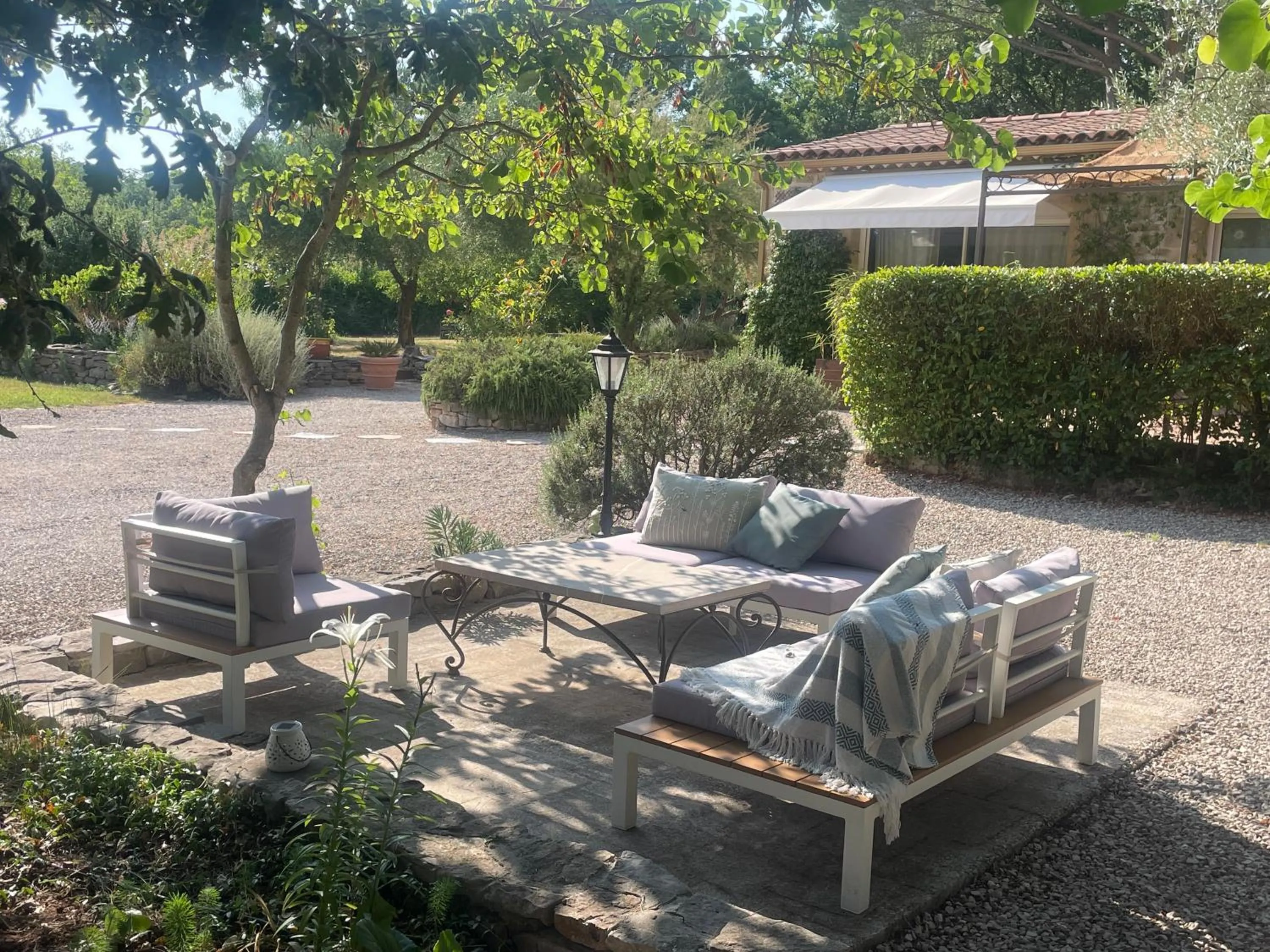Patio in La maison de la Cigale