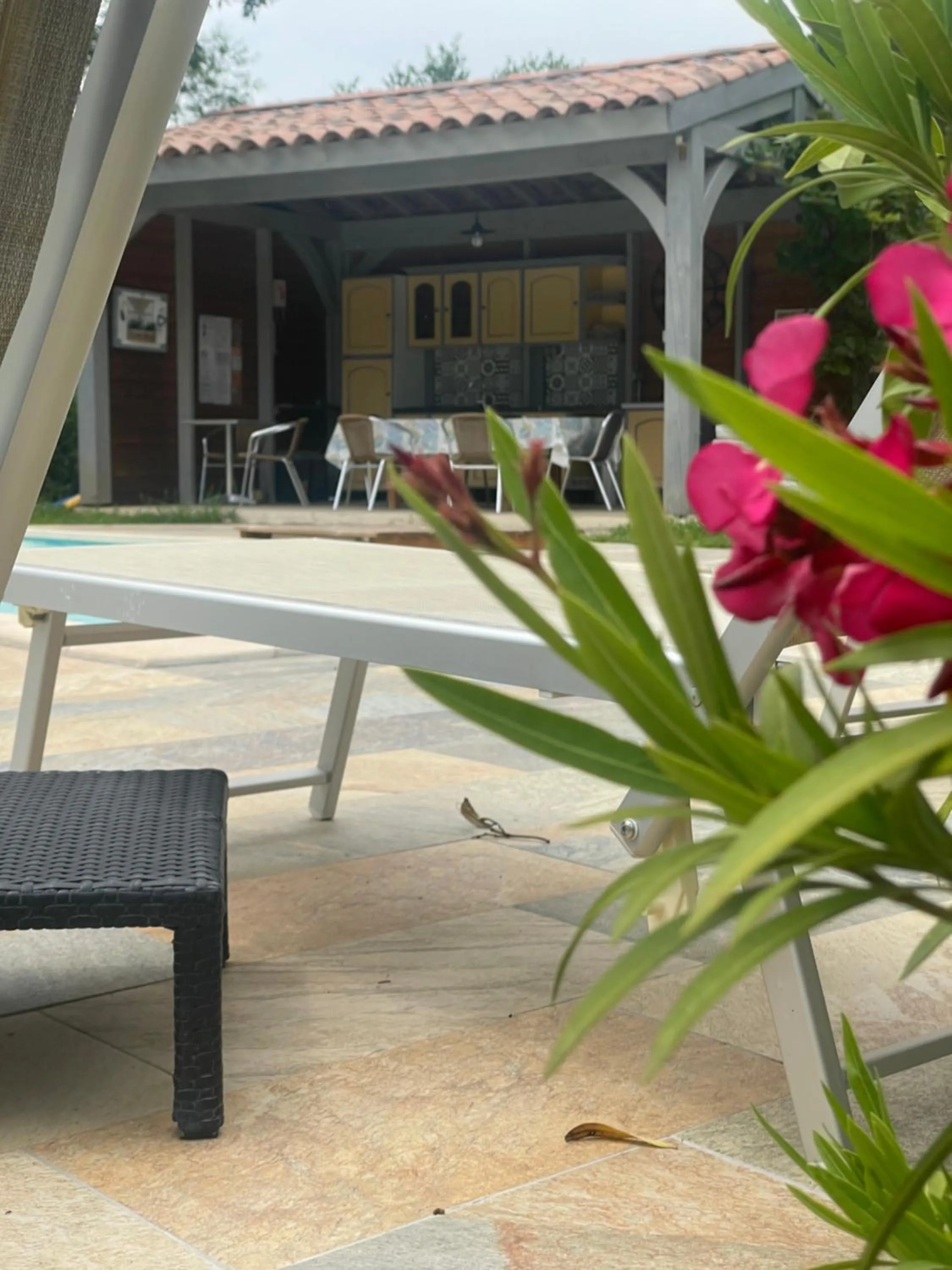 Patio in La maison de la Cigale
