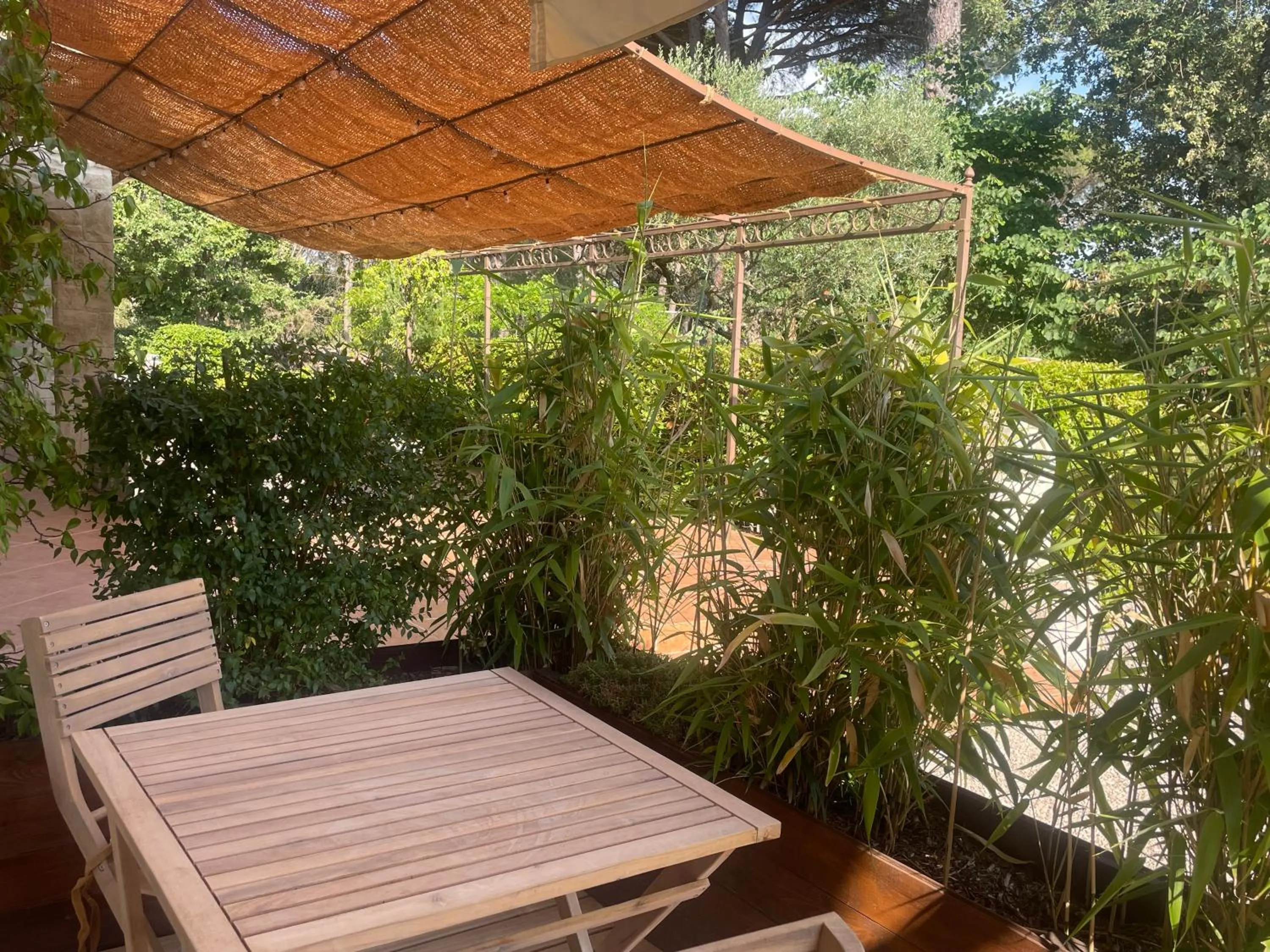 Patio in La maison de la Cigale