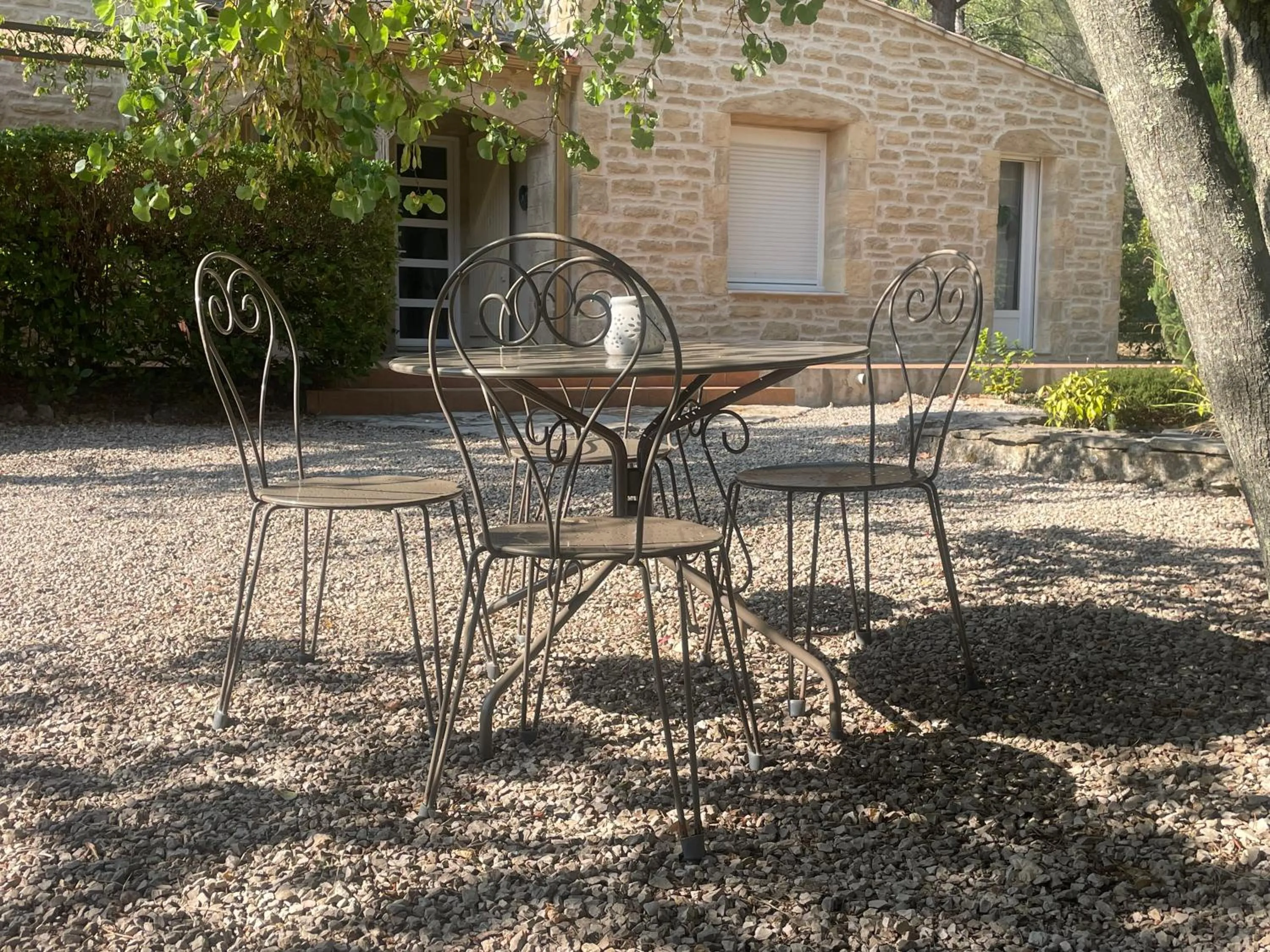 Patio in La maison de la Cigale