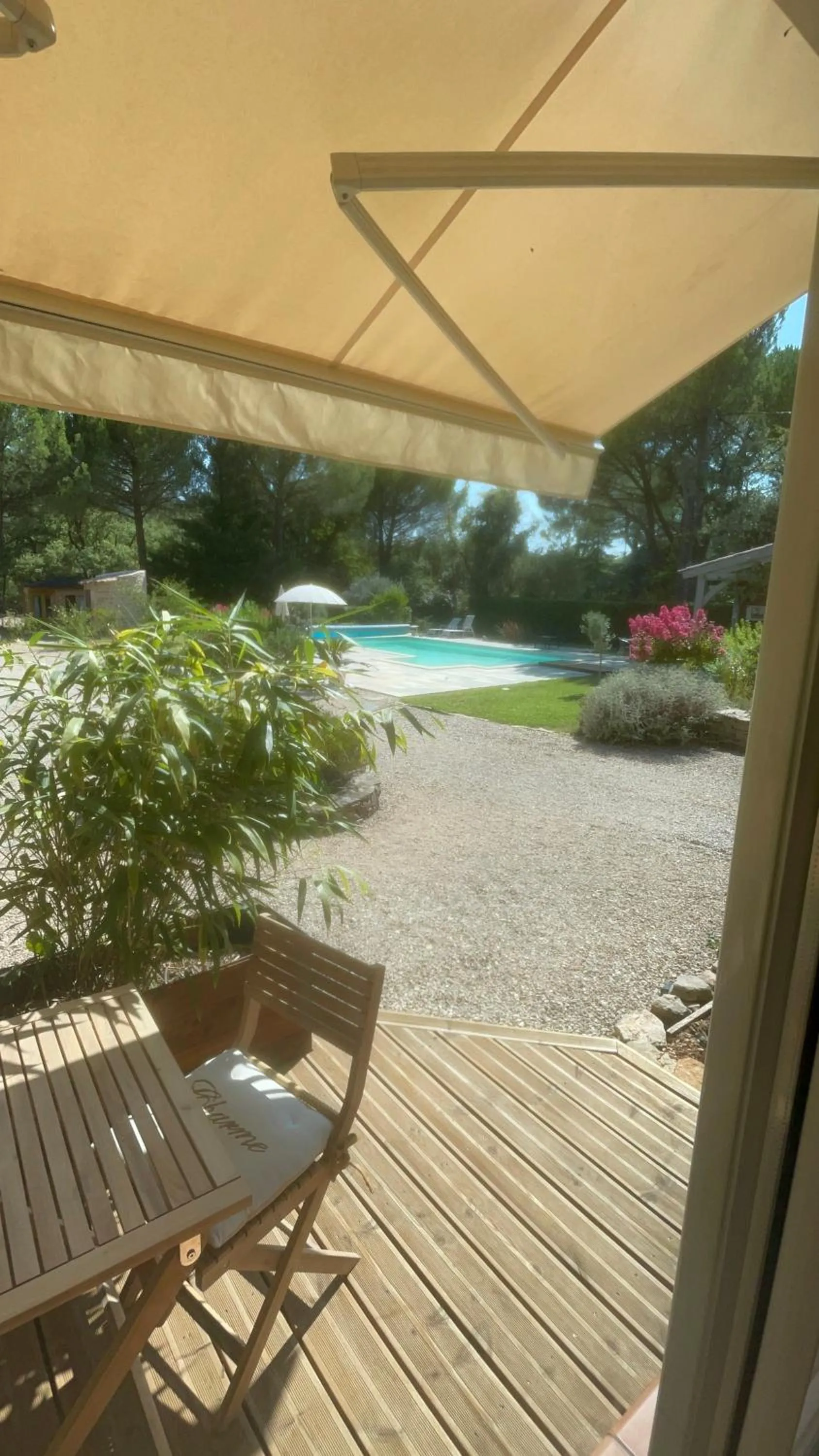Patio in La maison de la Cigale