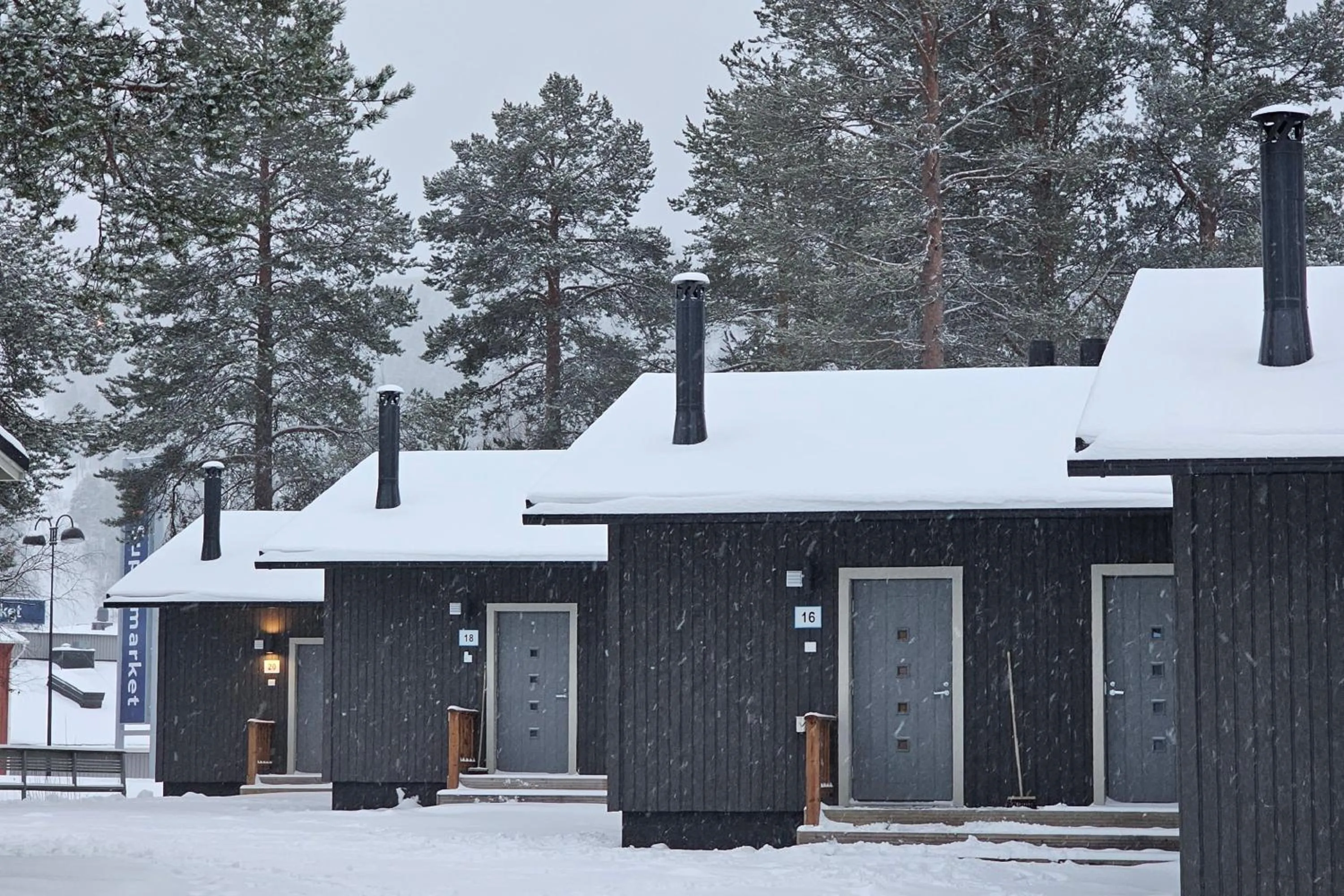 Property building in Levilehto Apartments