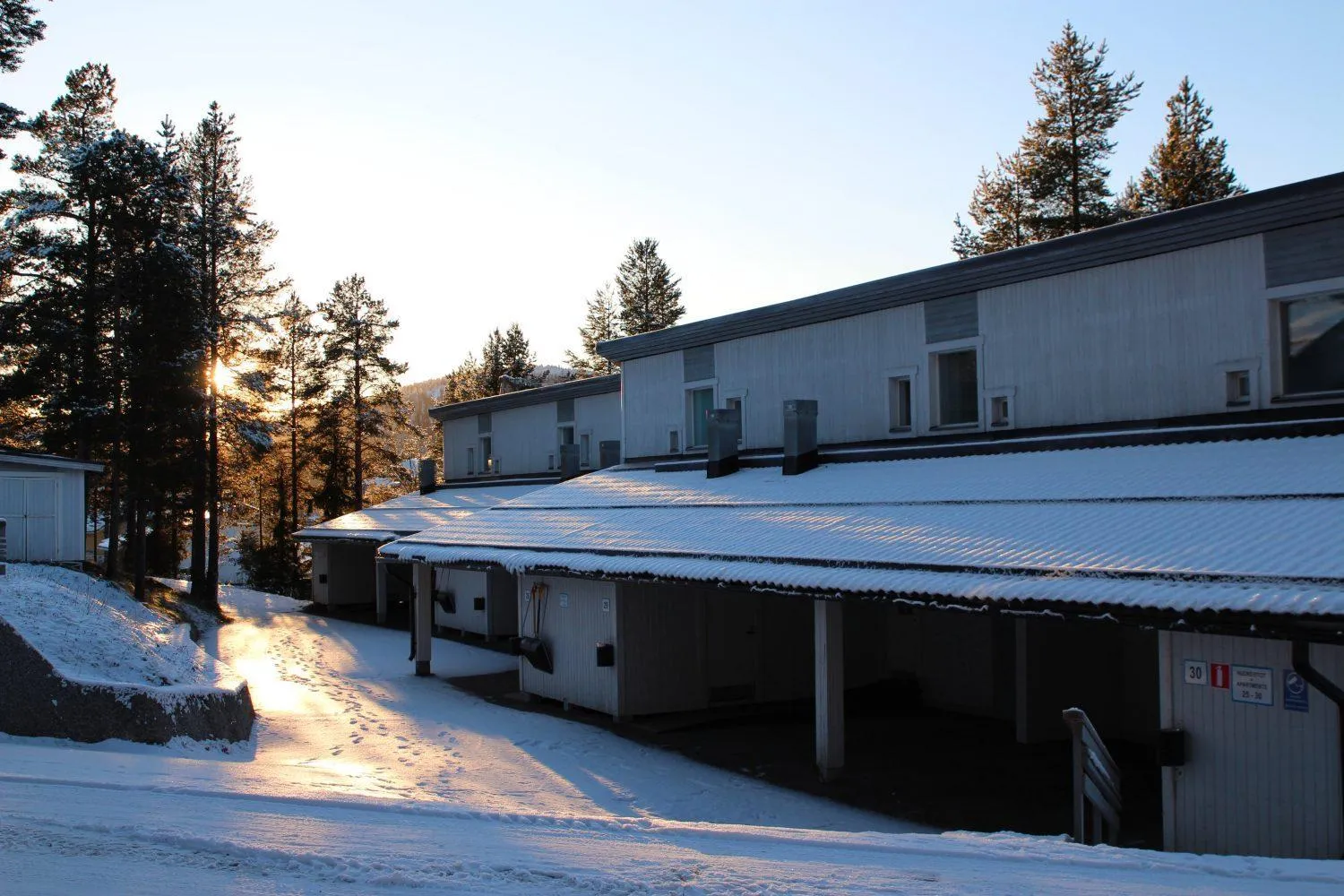 Property building in Levilehto Apartments