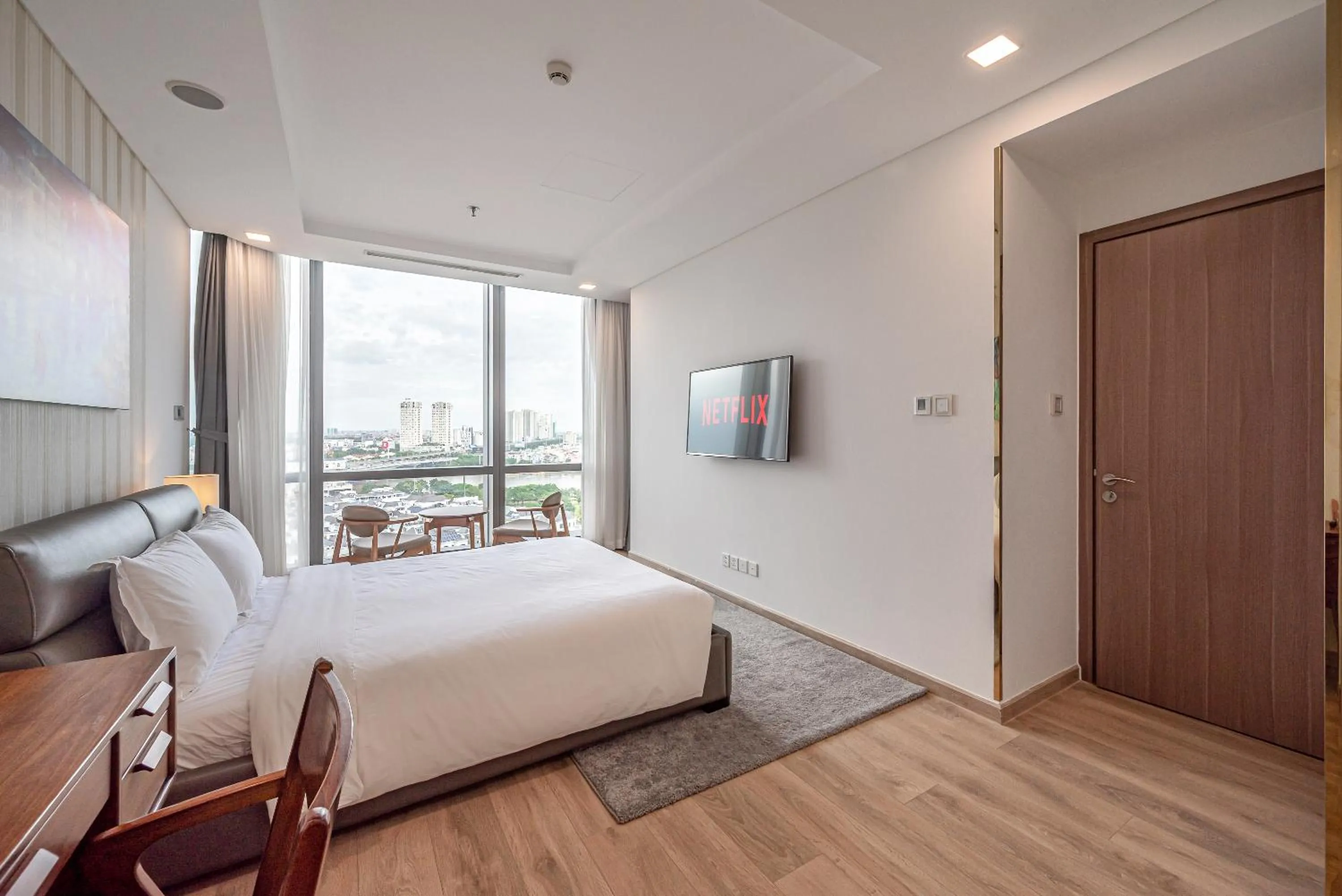 Photo of the whole room, Bed in CeLaVie Serviced Apartment - The Vinhomes and Landmark