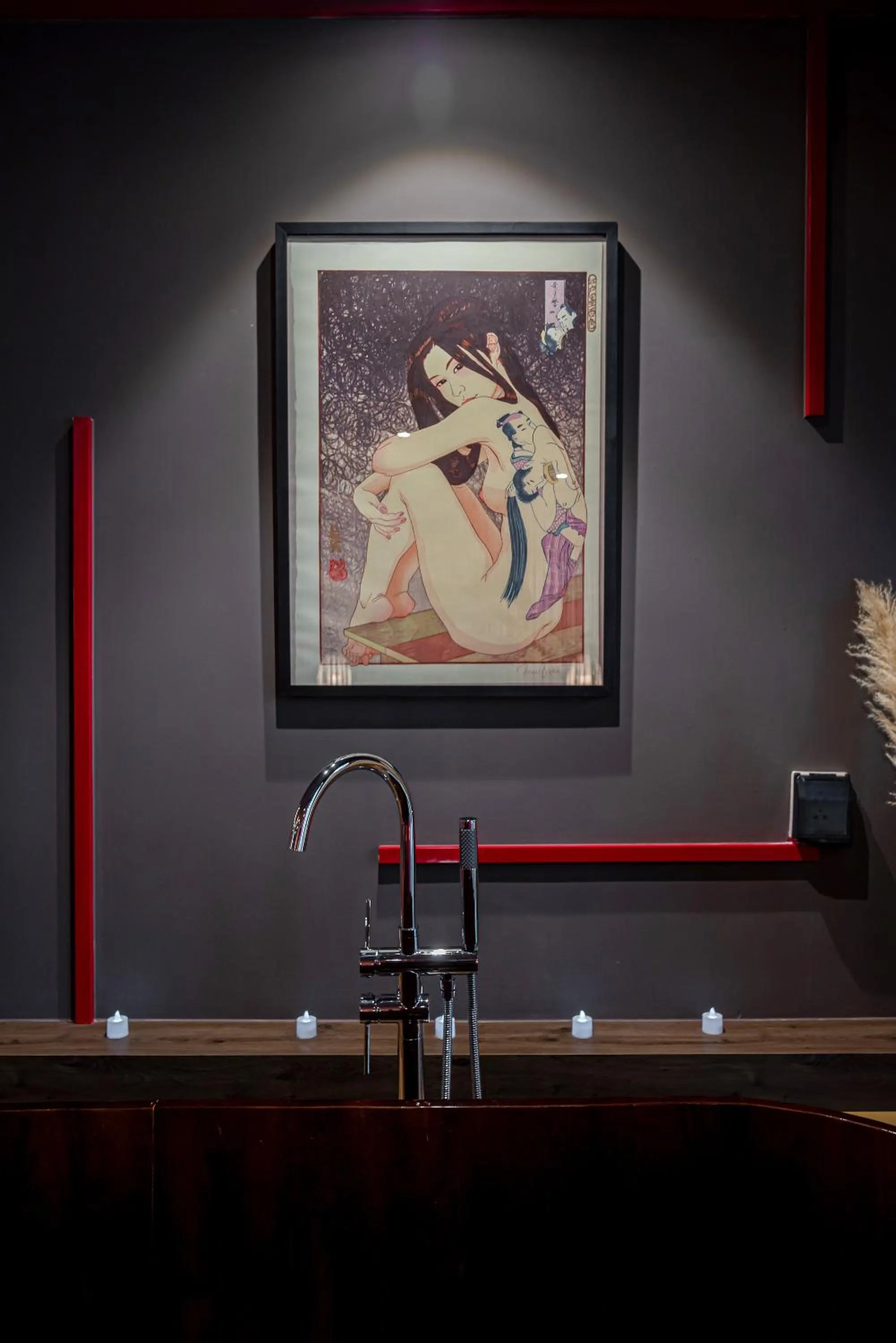 Decorative detail in CeLaVie Serviced Apartment - The Vinhomes and Landmark