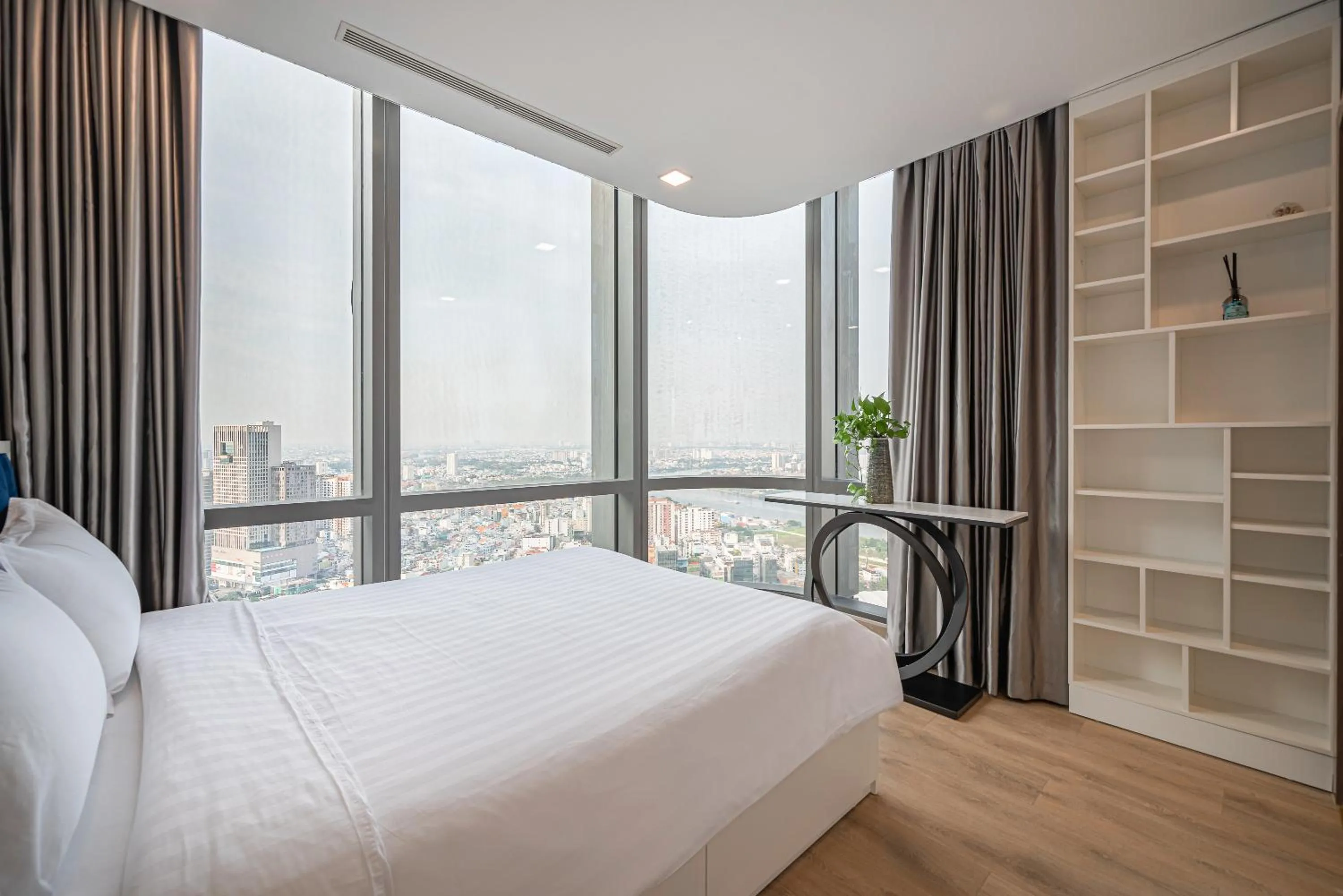 Bed in CeLaVie Serviced Apartment - The Vinhomes and Landmark