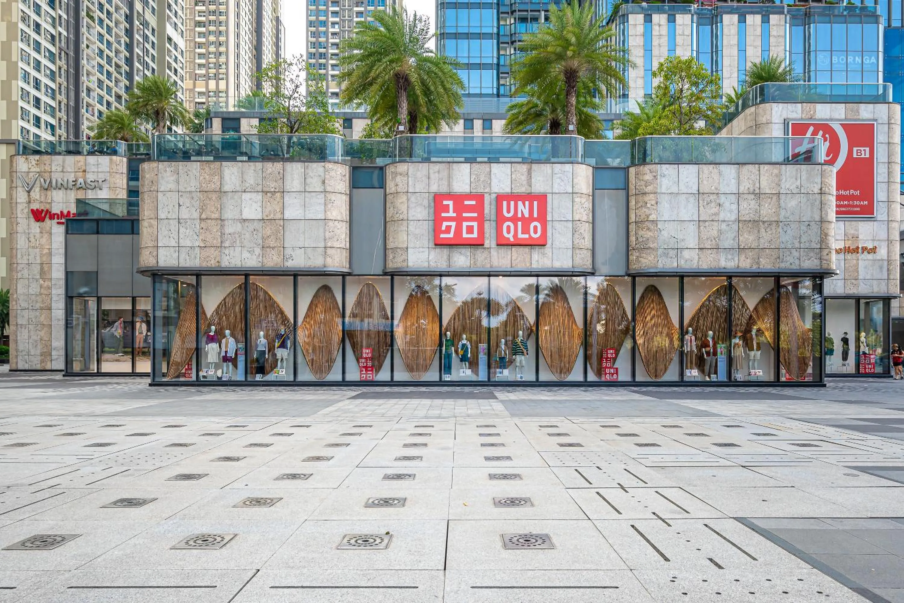 City view in CeLaVie Serviced Apartment - The Vinhomes and Landmark