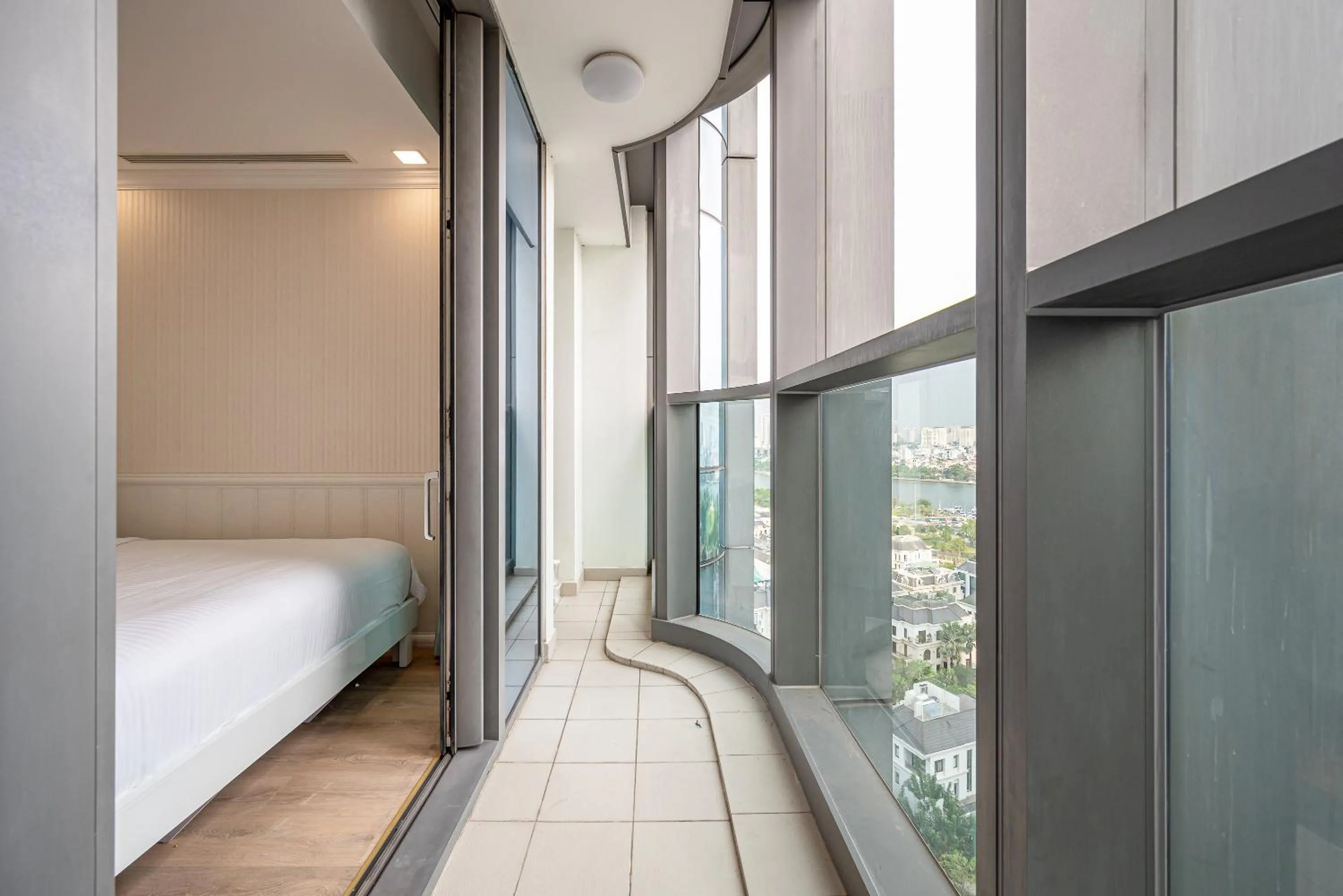 Bed in CeLaVie Serviced Apartment - The Vinhomes and Landmark