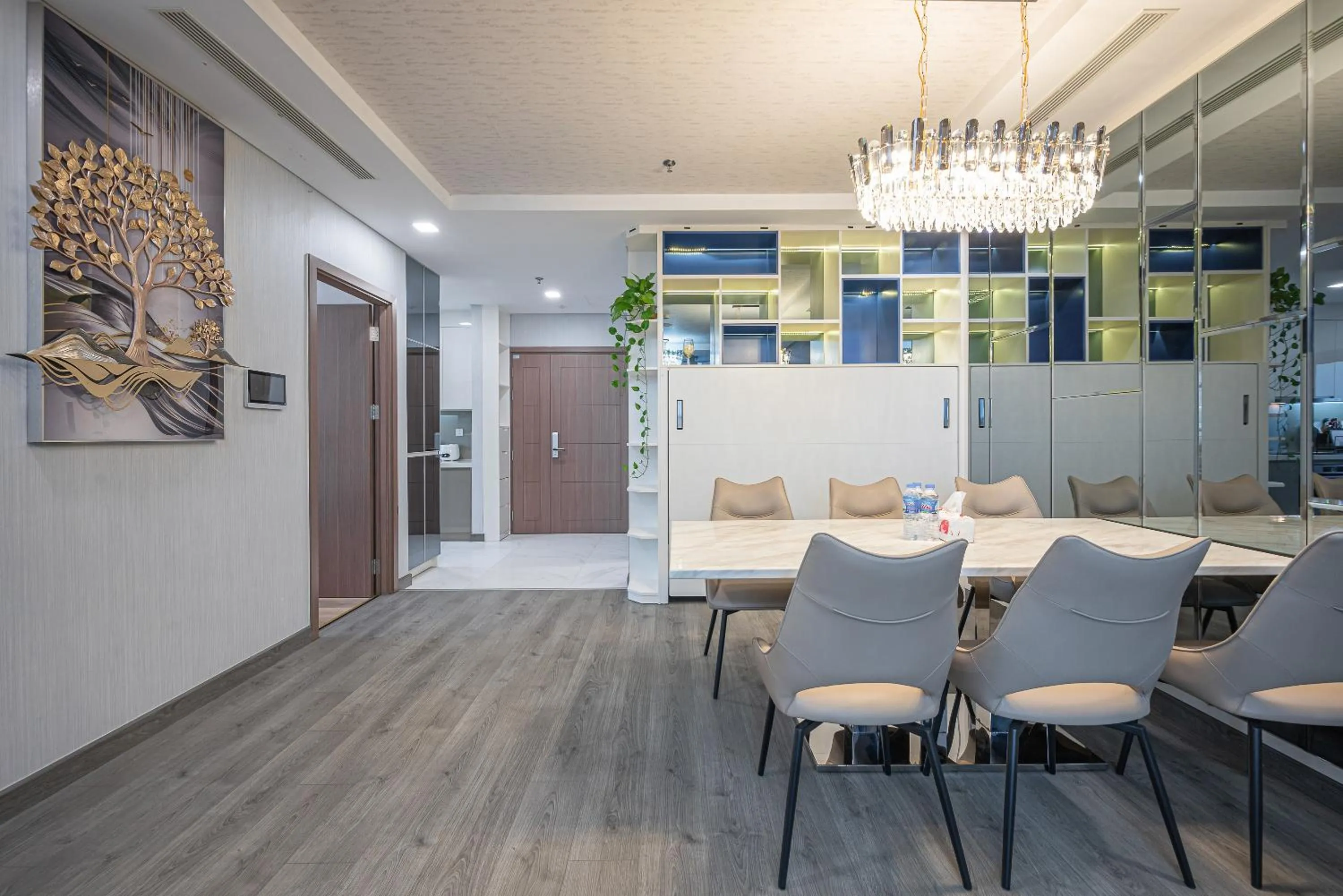 Living room in CeLaVie Serviced Apartment - The Vinhomes and Landmark