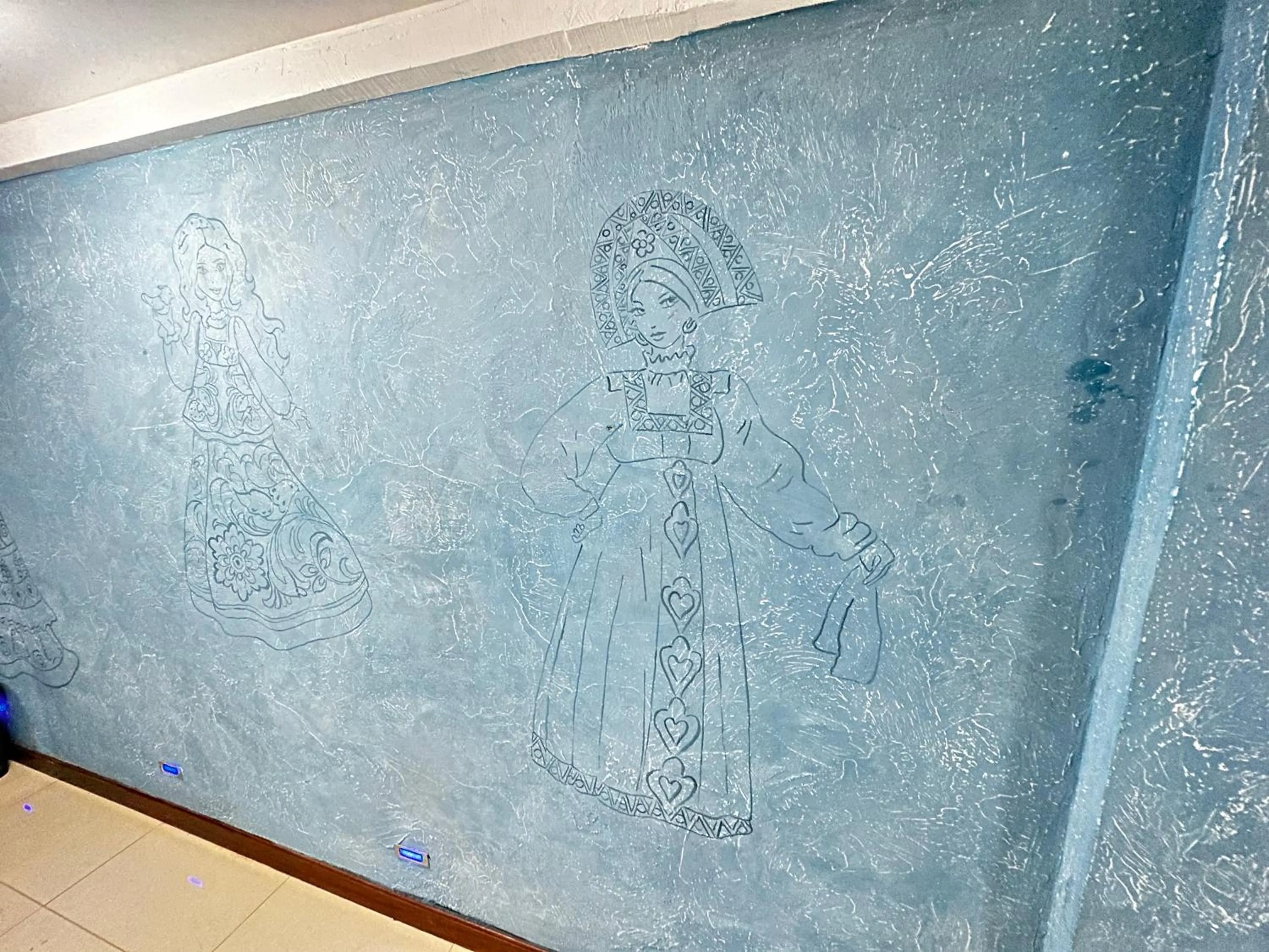 Decorative detail in Hawaii Lounge